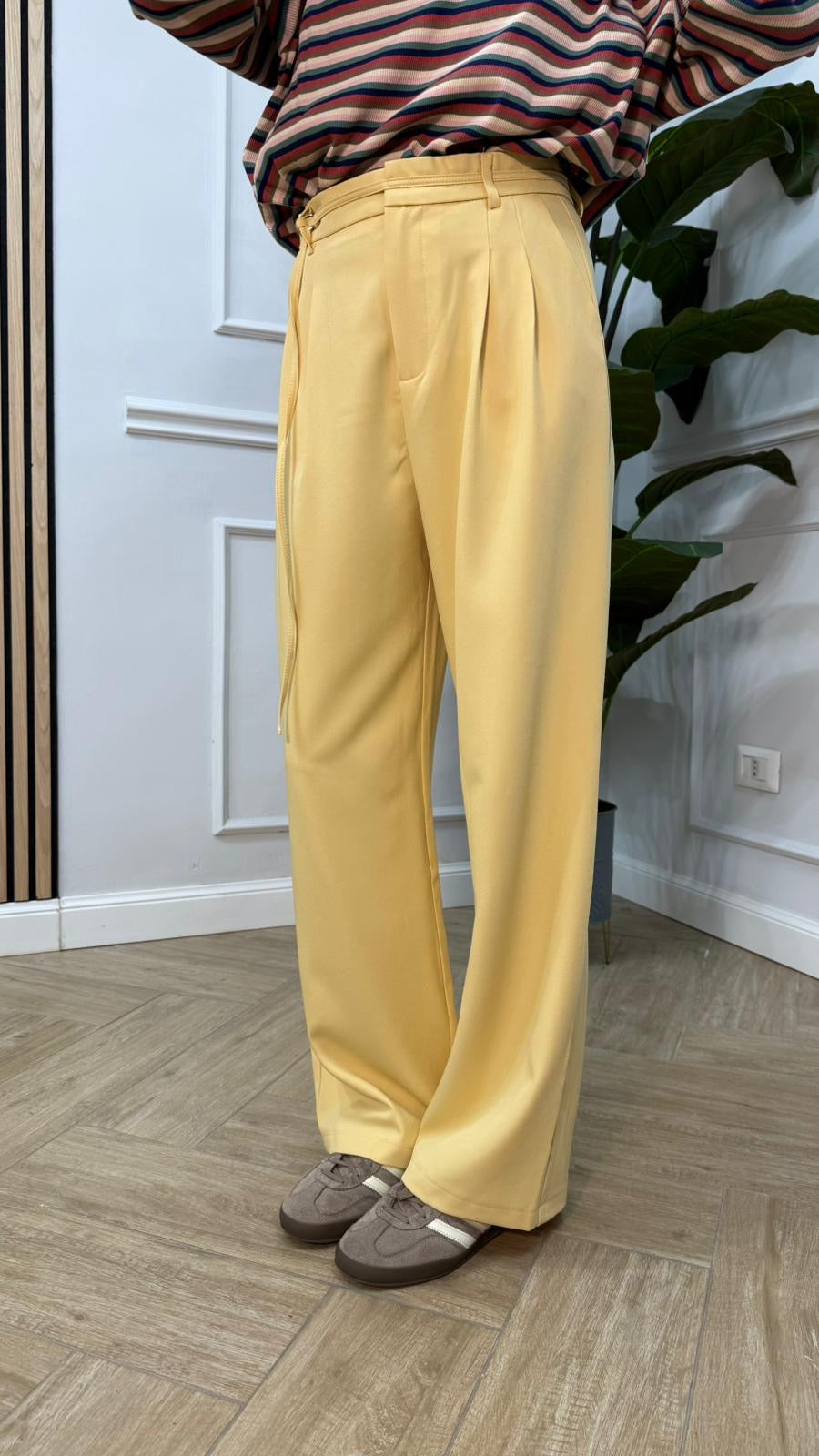 Pantalone Sandra giallo