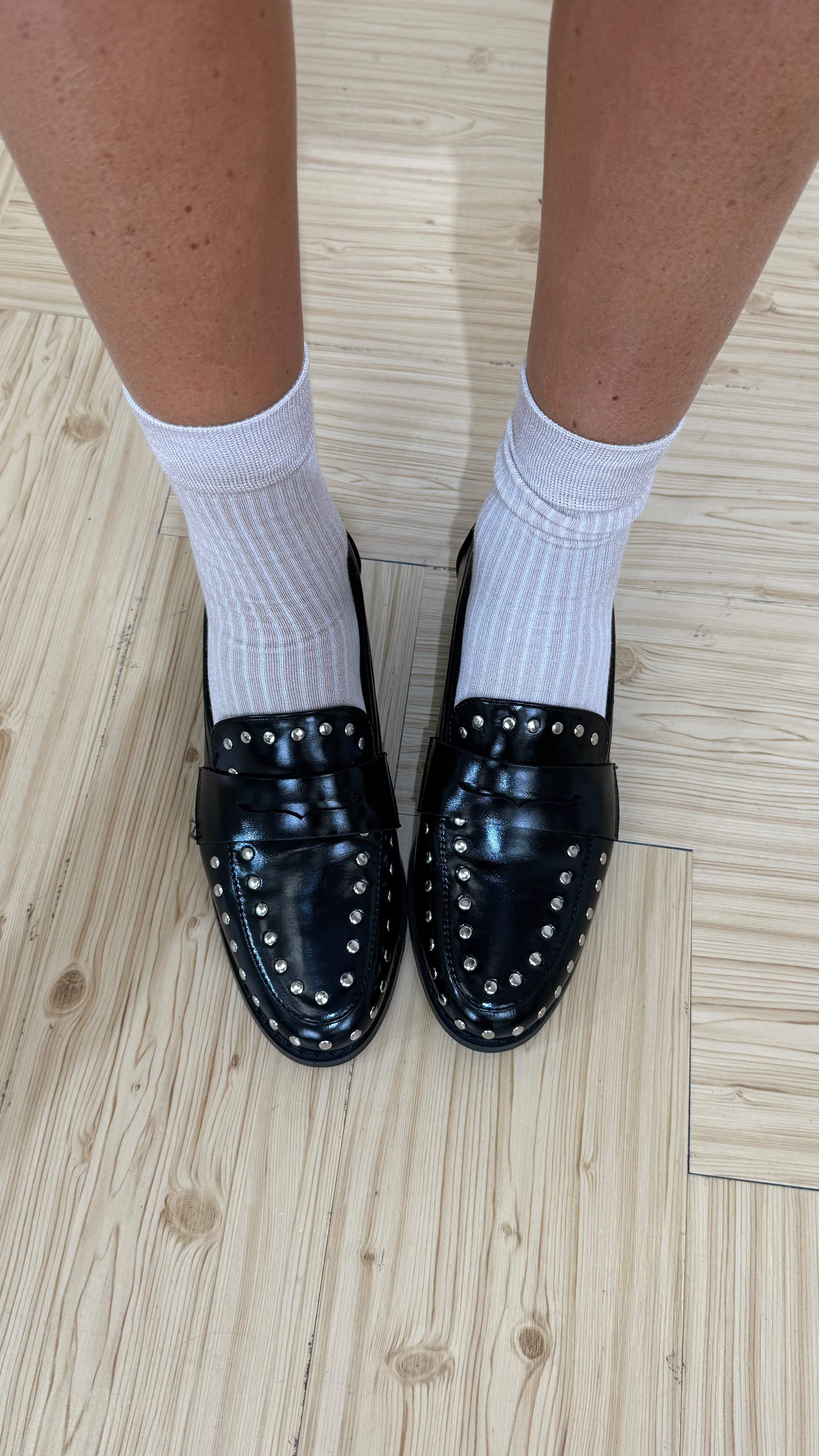 Mocassino borchie