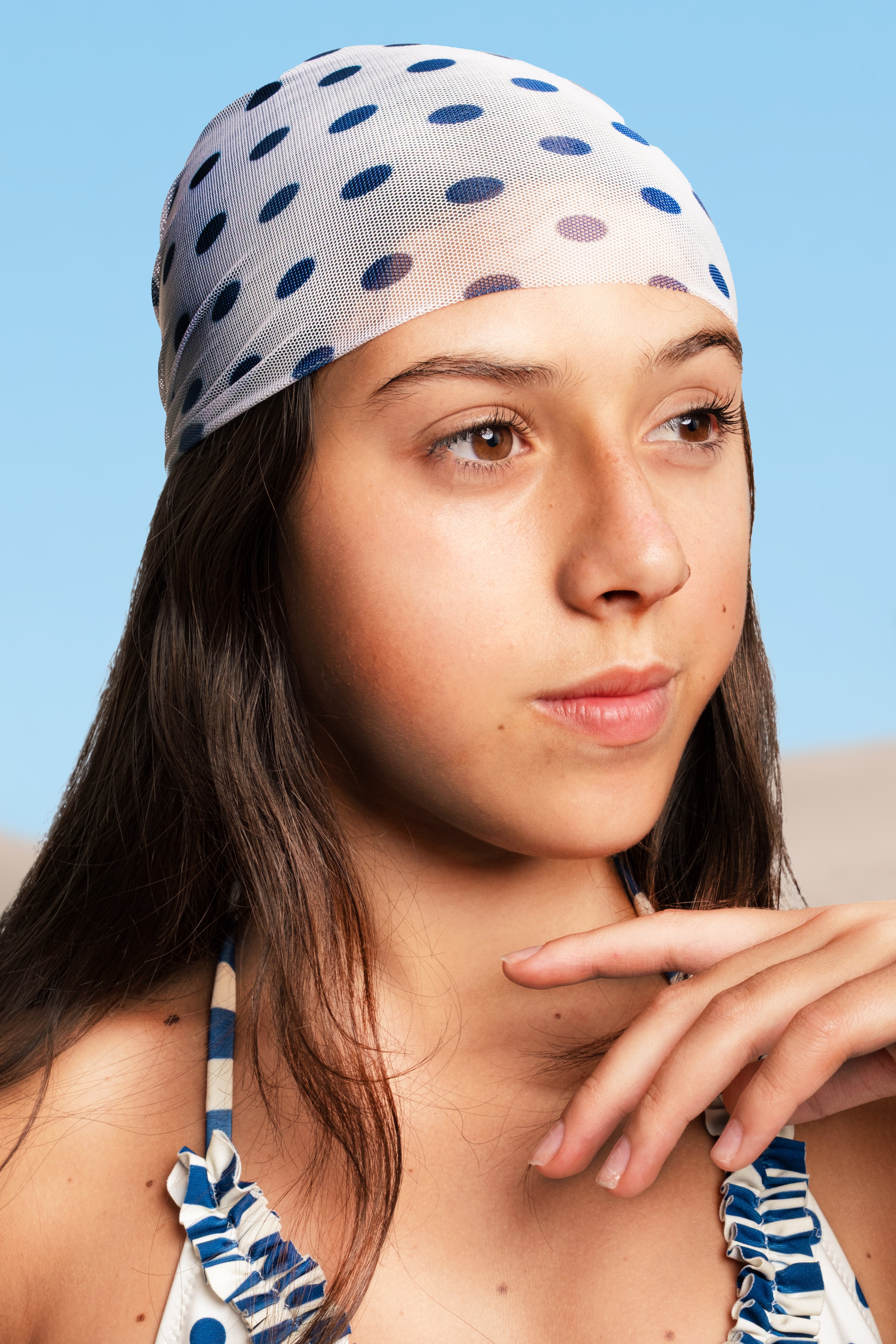 Bandana bambina Costa Azul