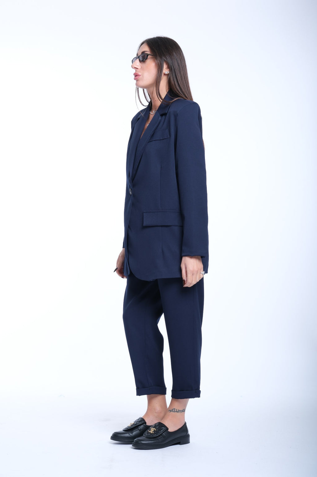 Tailleur Andrea blu