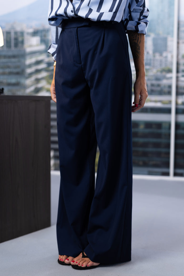 Pantalone Office Blu