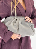 Borsa costine grigia