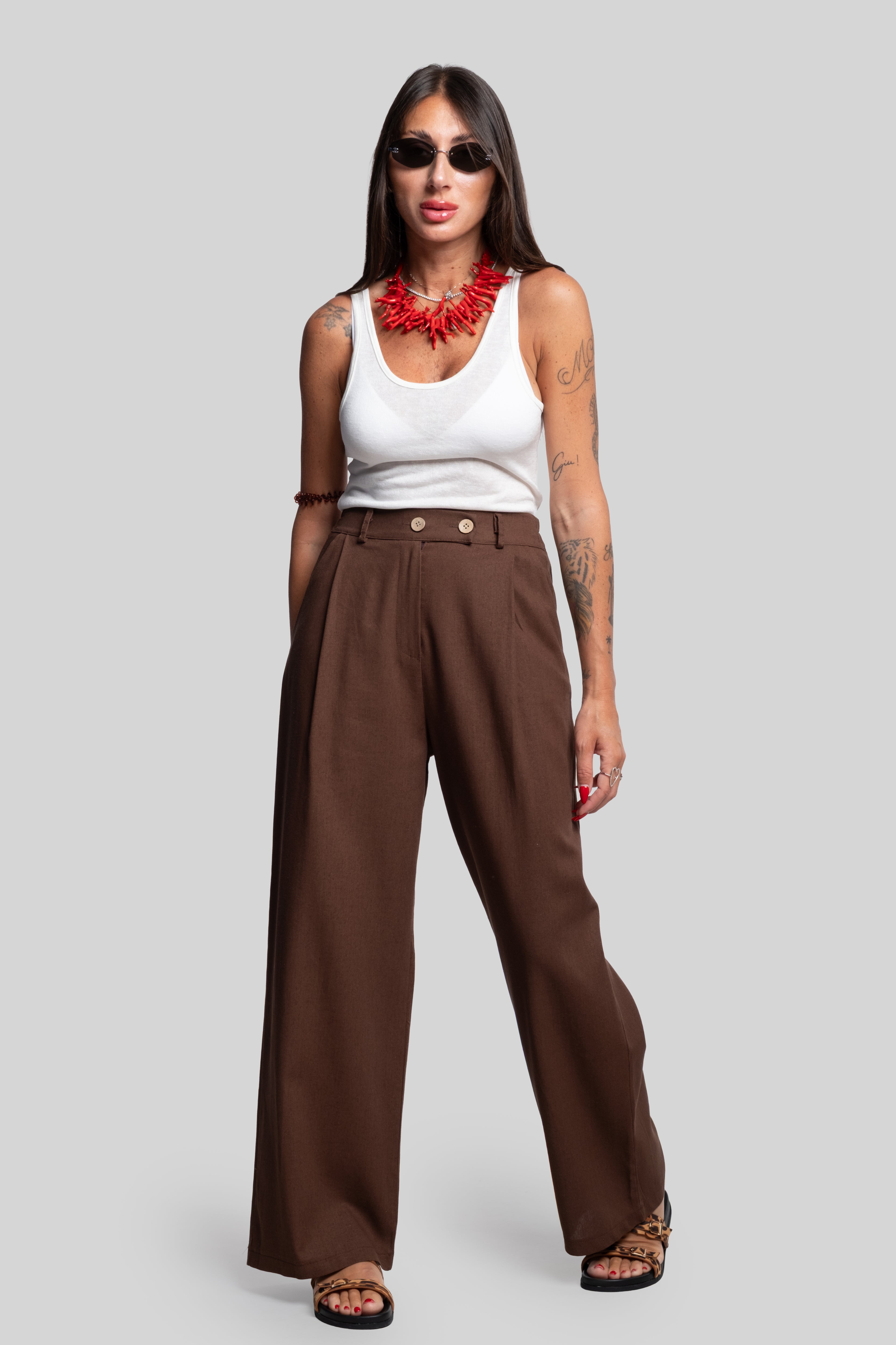 Pantalone Bruna marrone
