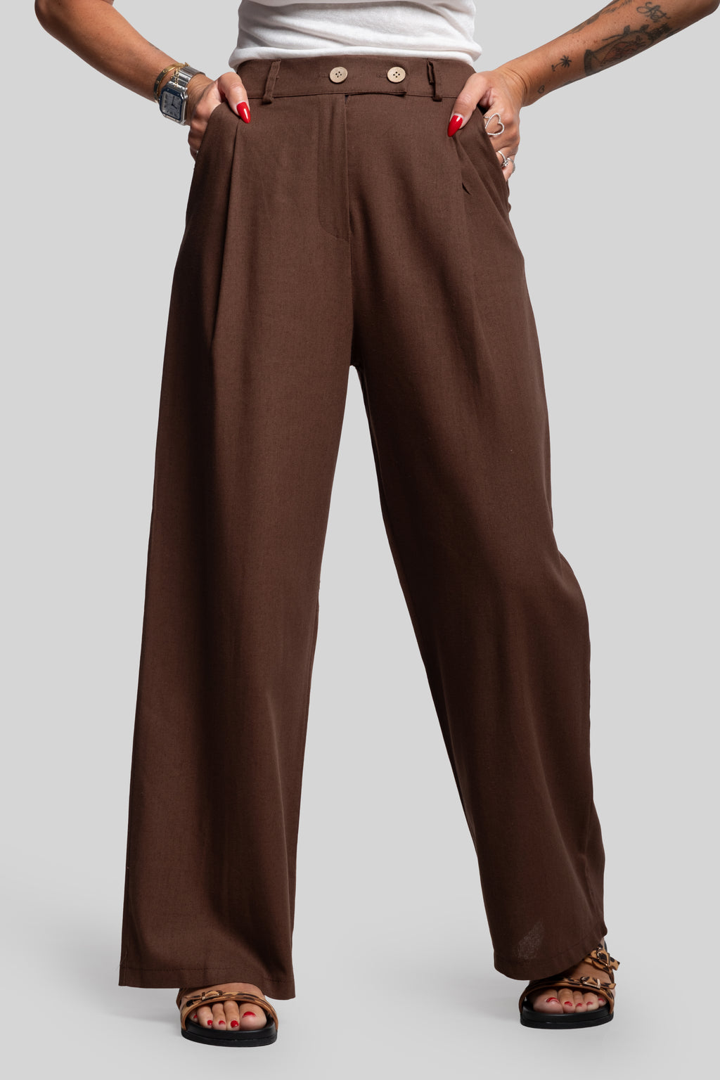 Pantalone Bruna marrone