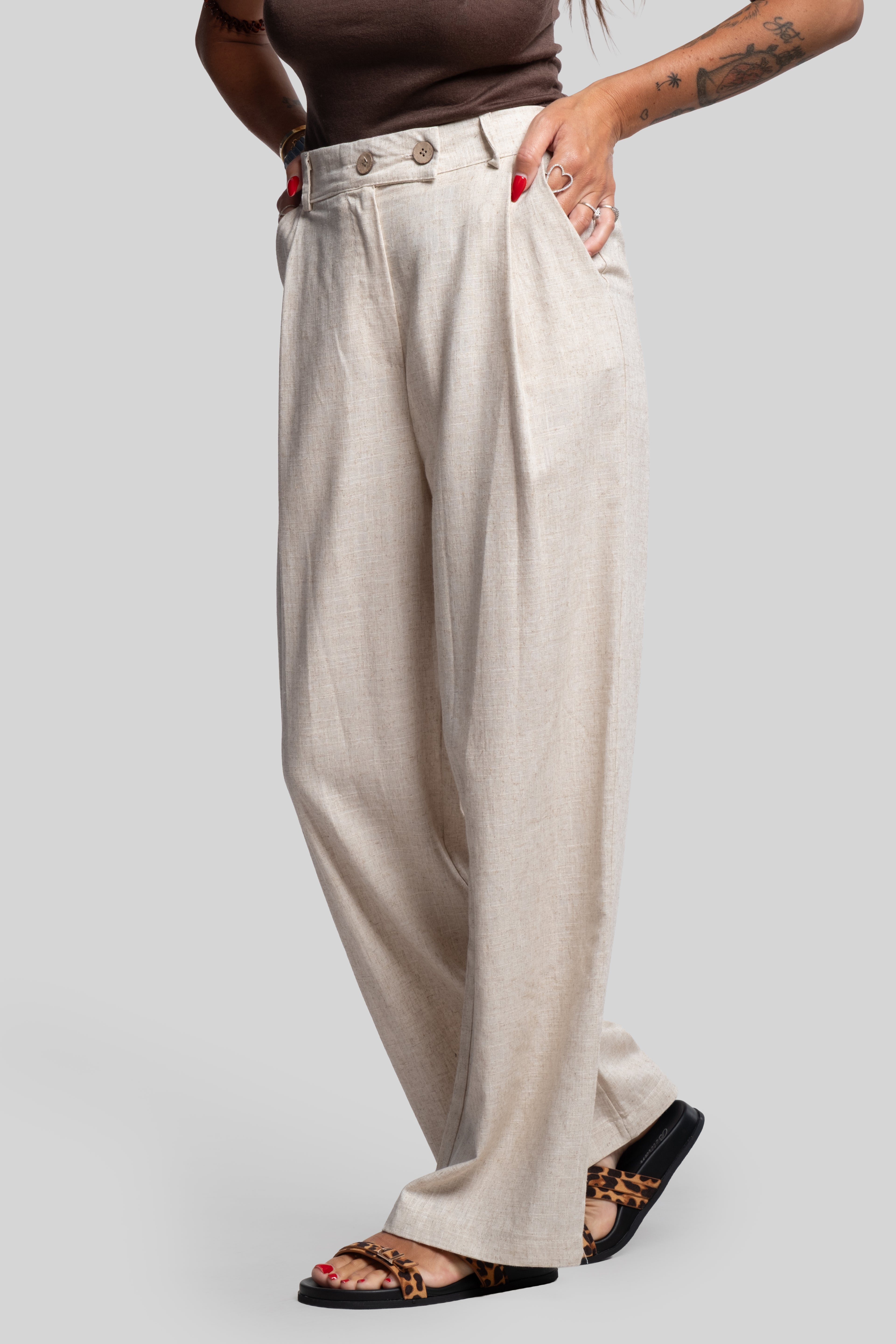 Pantalone Bruna canapa