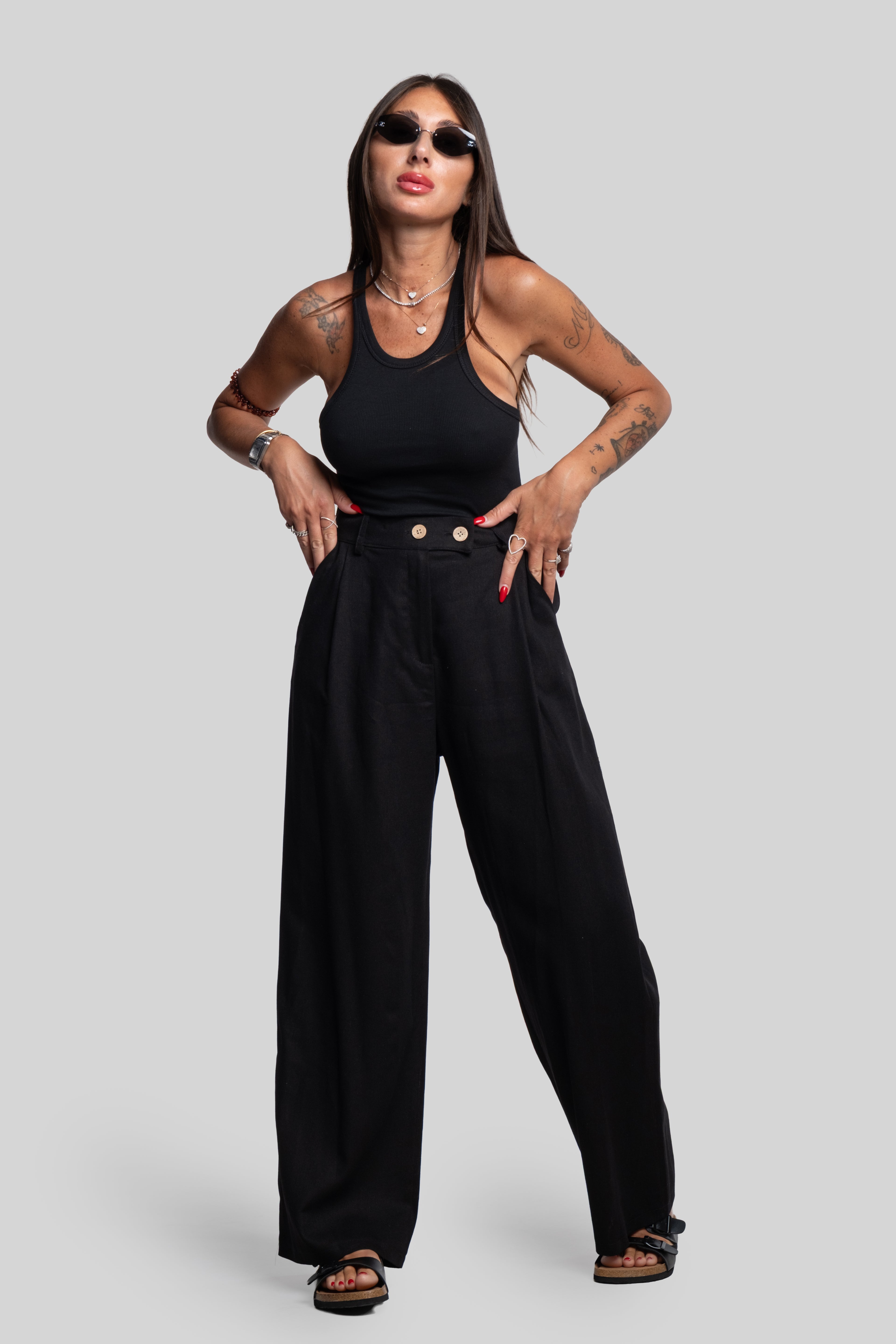 Pantalone Bruna nero