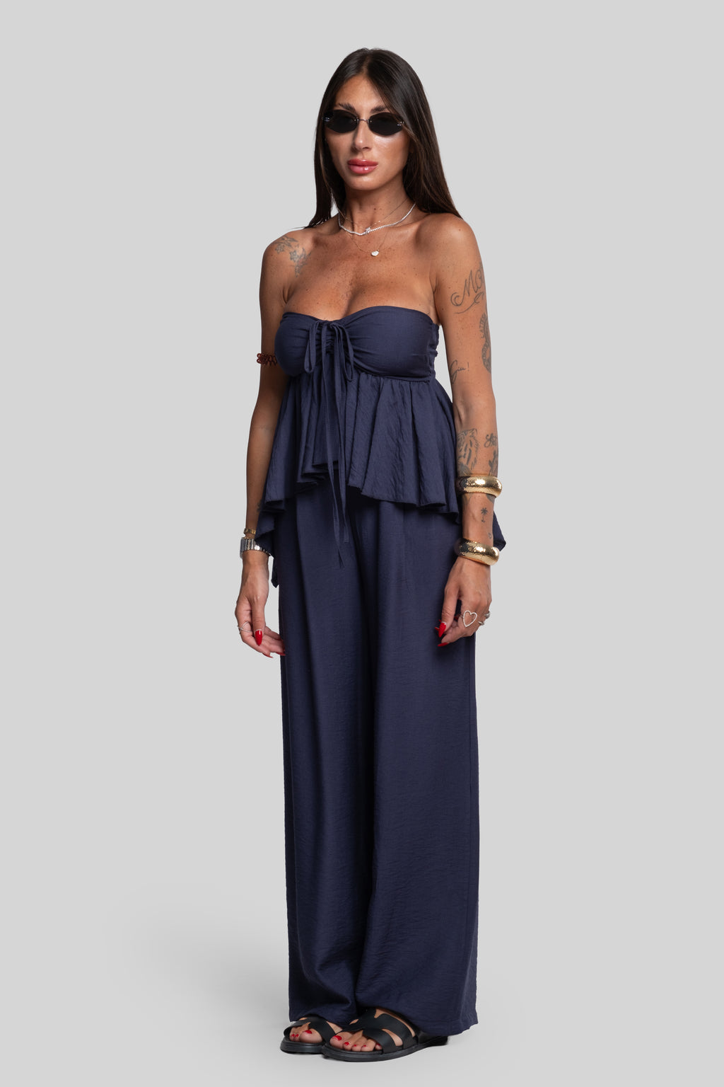 Coordinato Barbara blu
