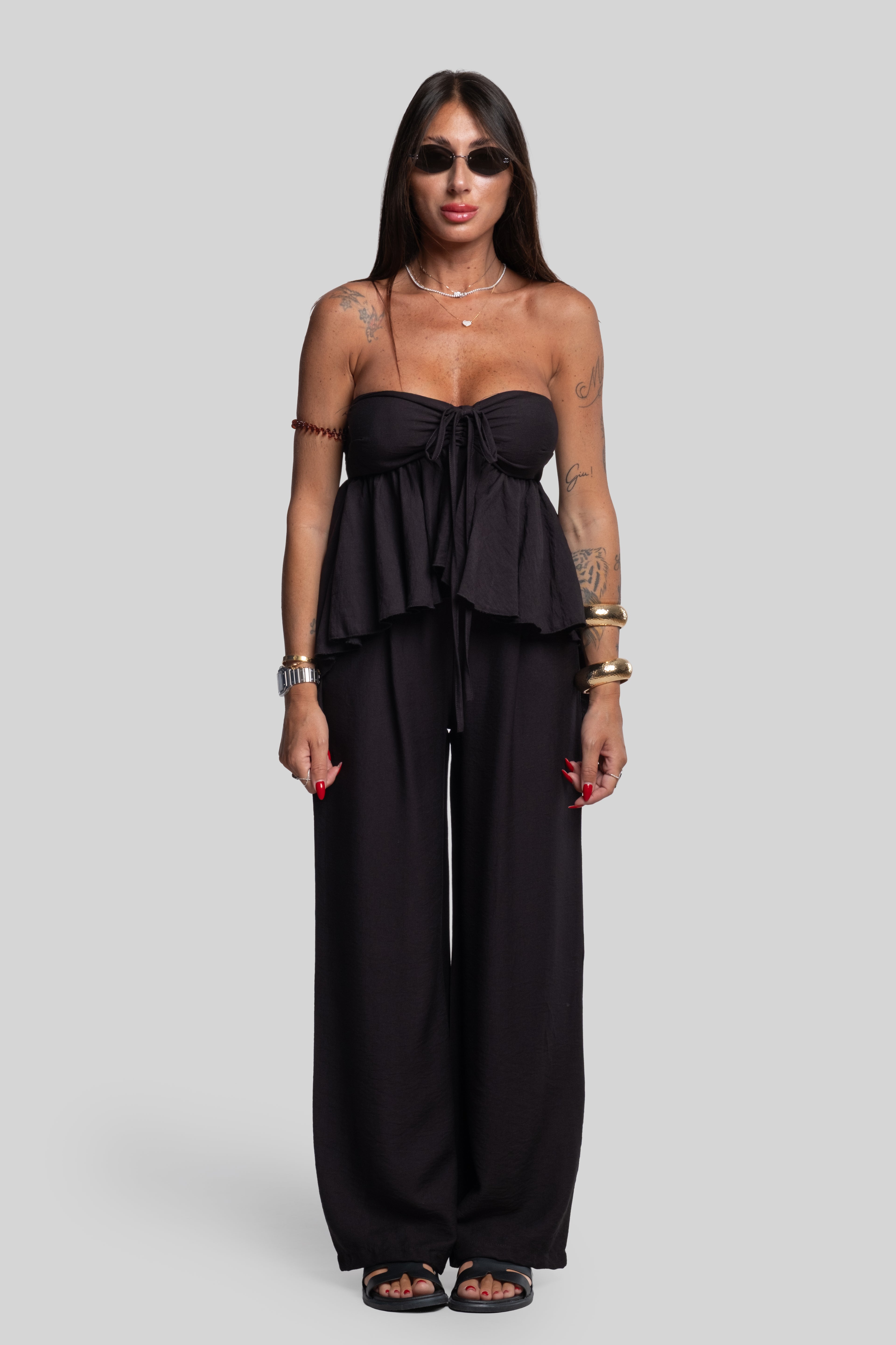 Coordinato Barbara nero