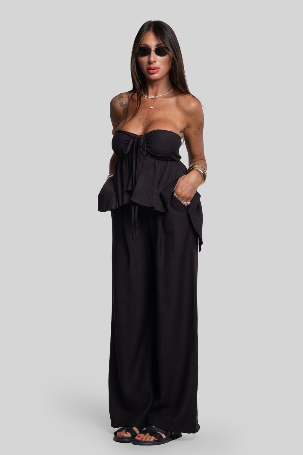 Coordinato Barbara nero