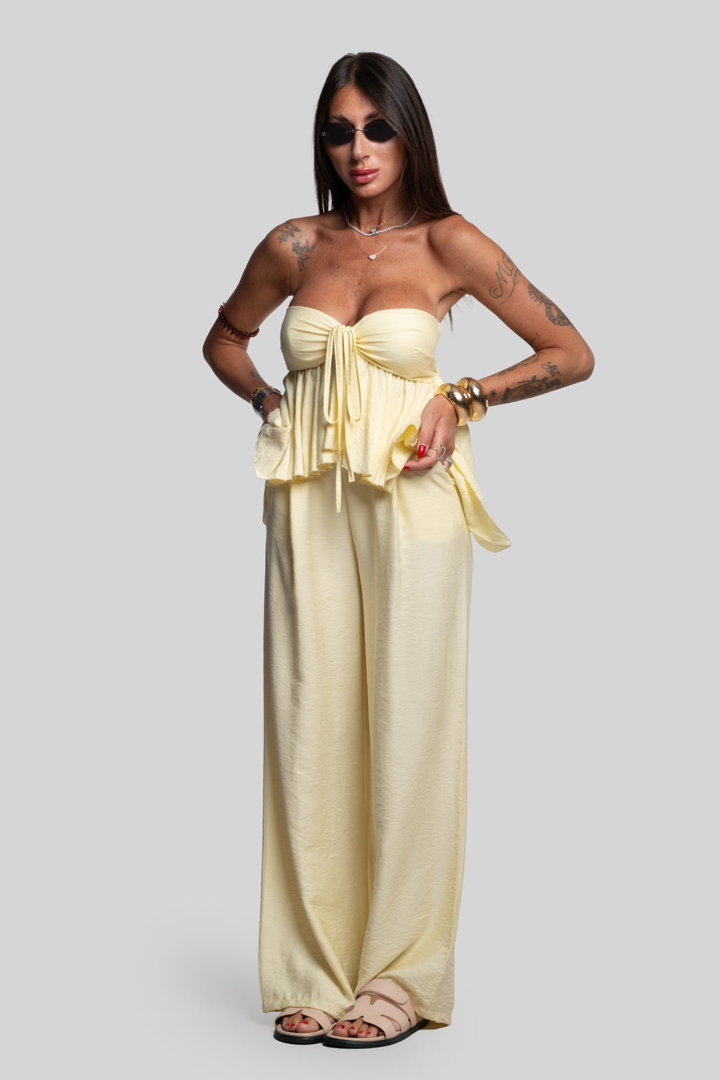 Coordinato Barbara giallo