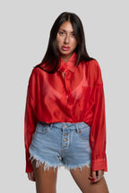 Camicia fiammata fragola