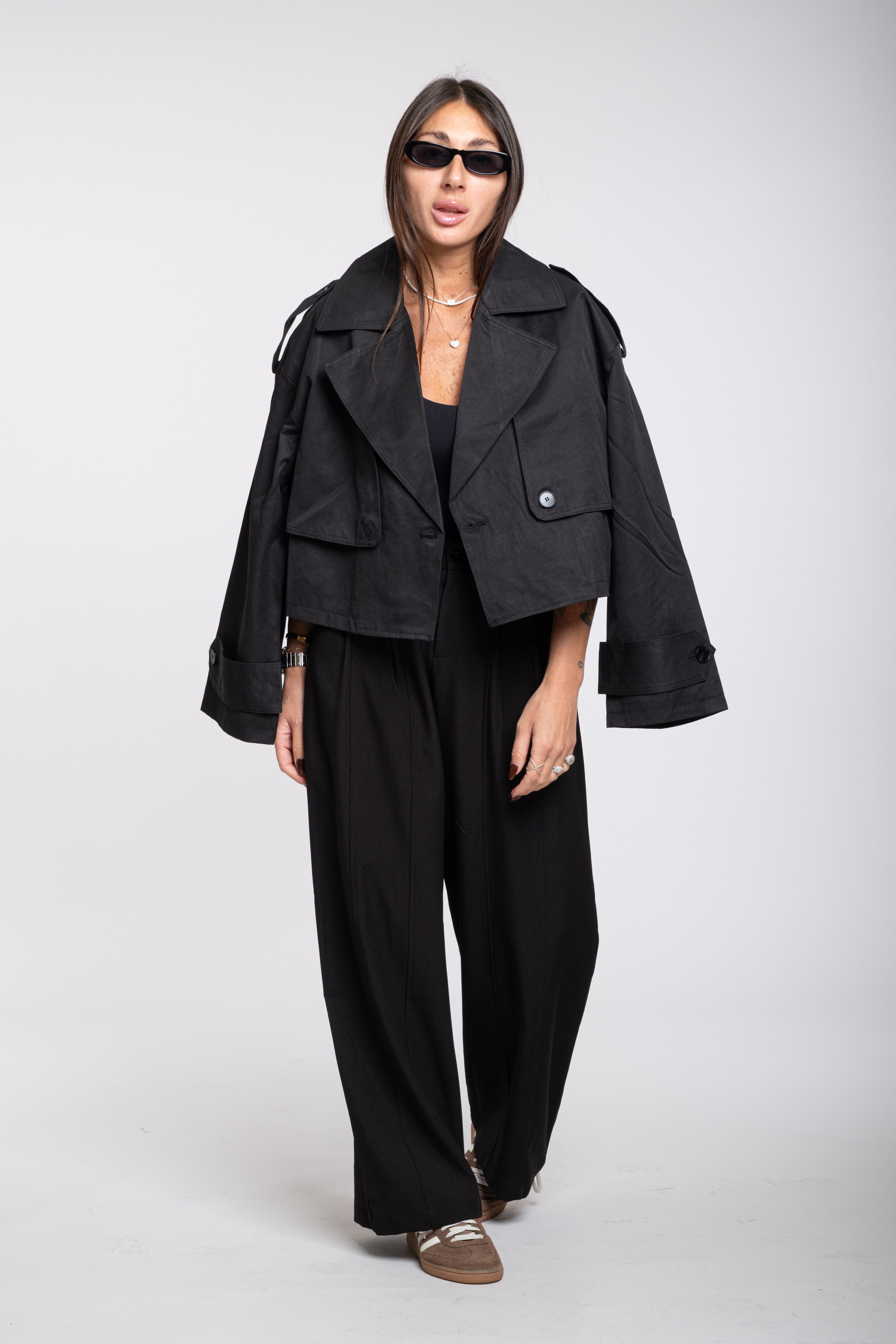 Trench crop nero