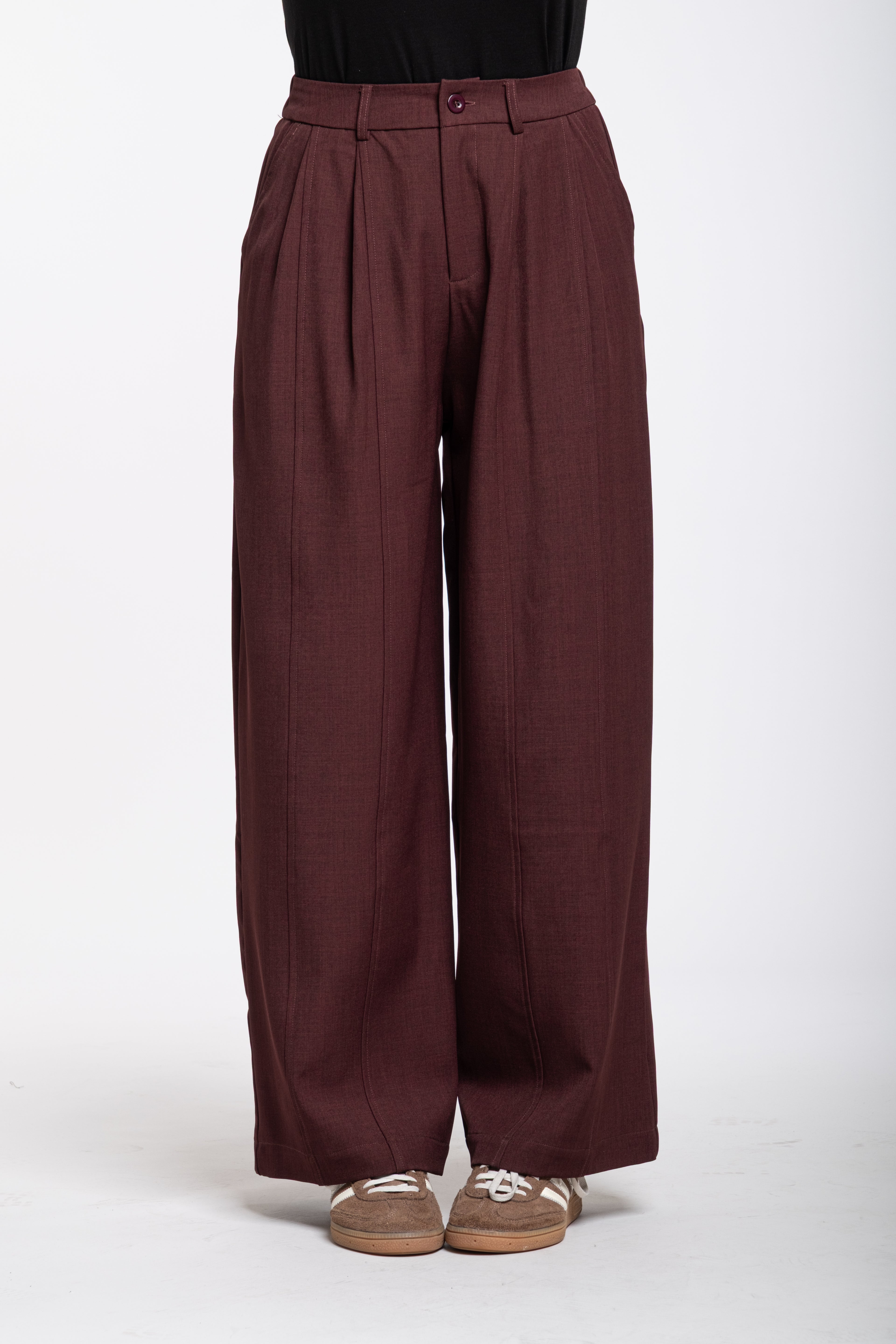 Pantalone vittoria bordeaux