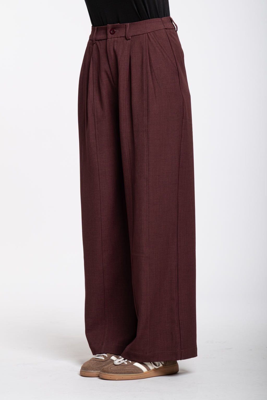 Pantalone vittoria bordeaux