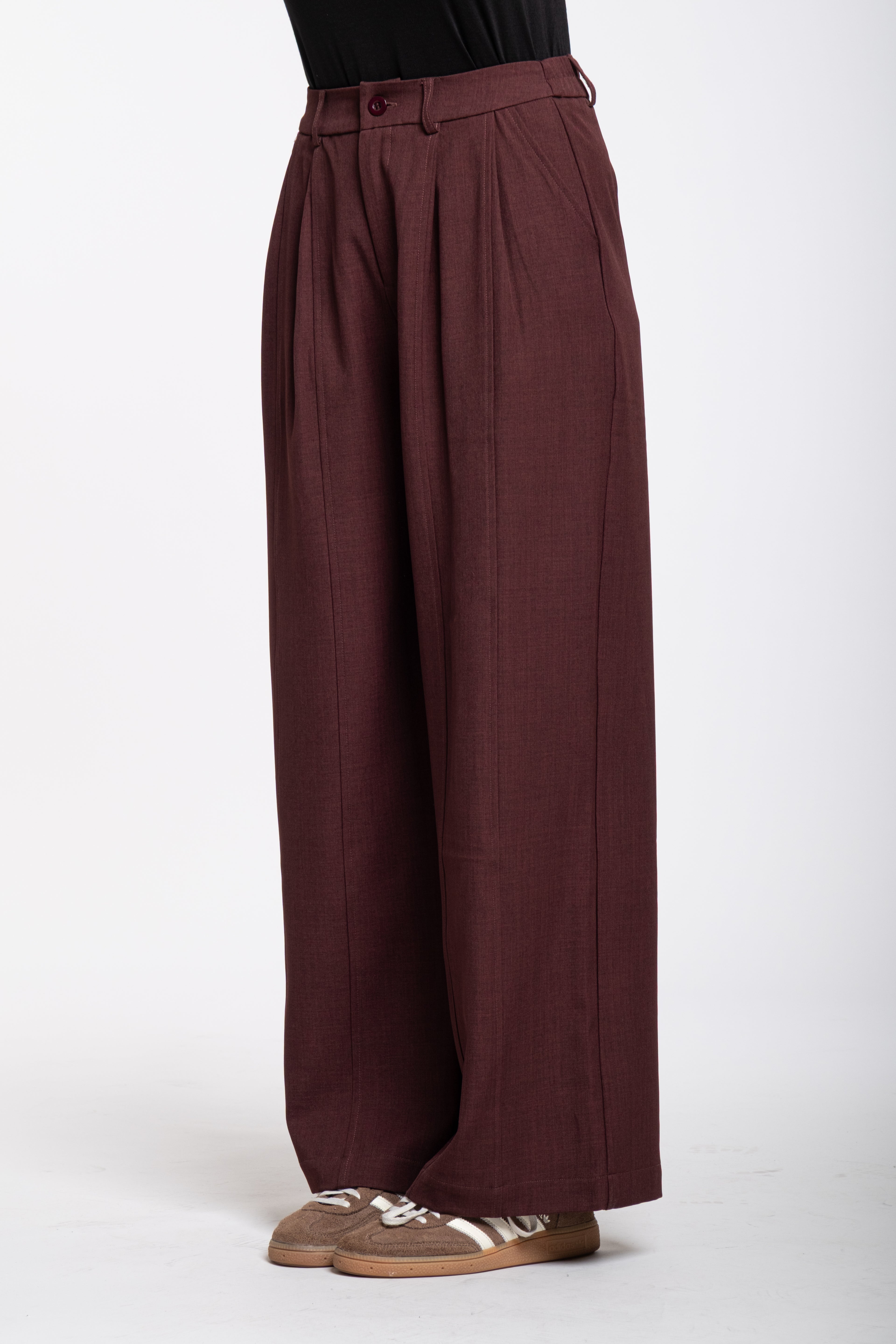 Pantalone vittoria bordeaux