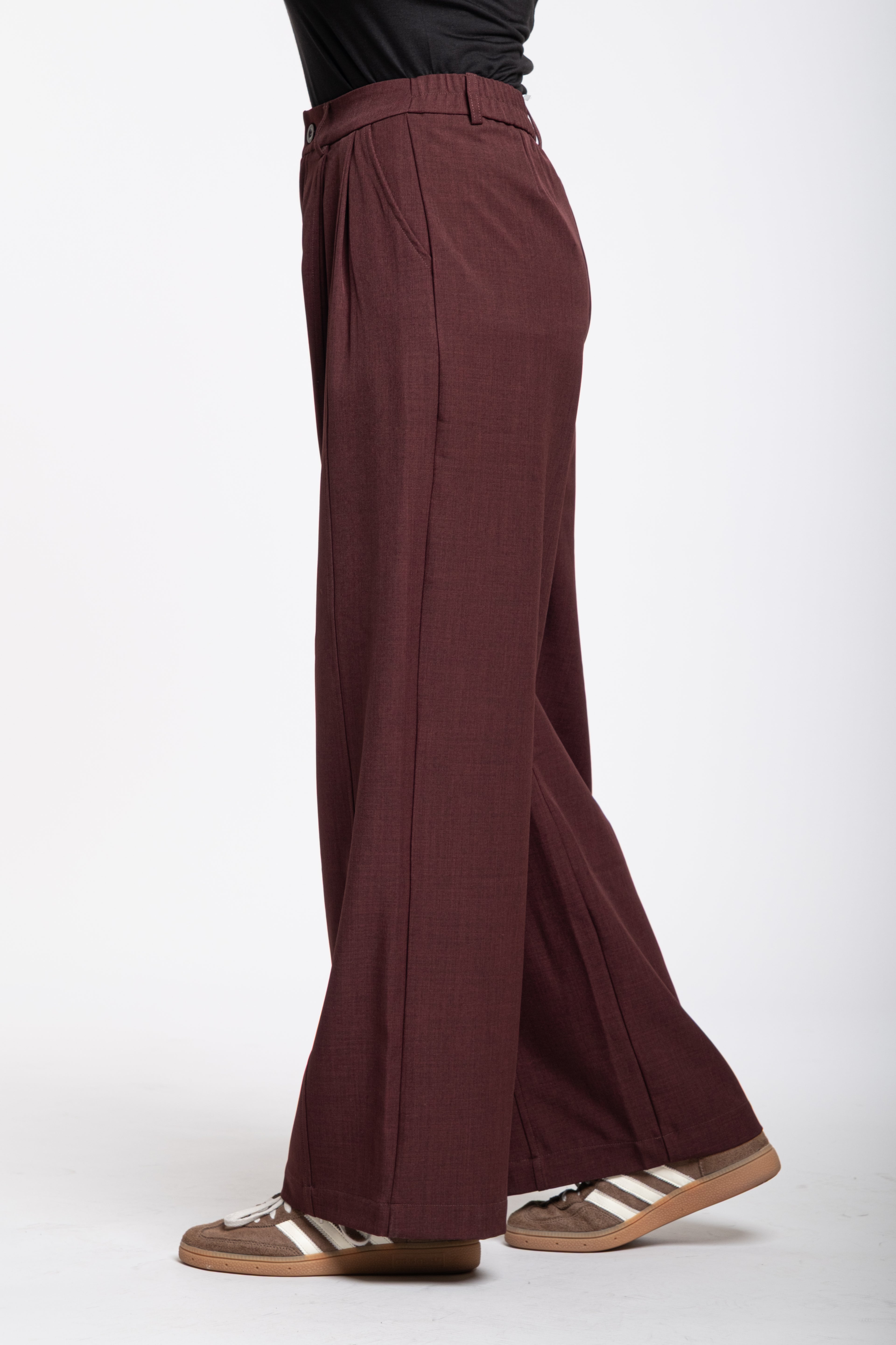Pantalone vittoria bordeaux