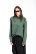 Maglia spallina verde