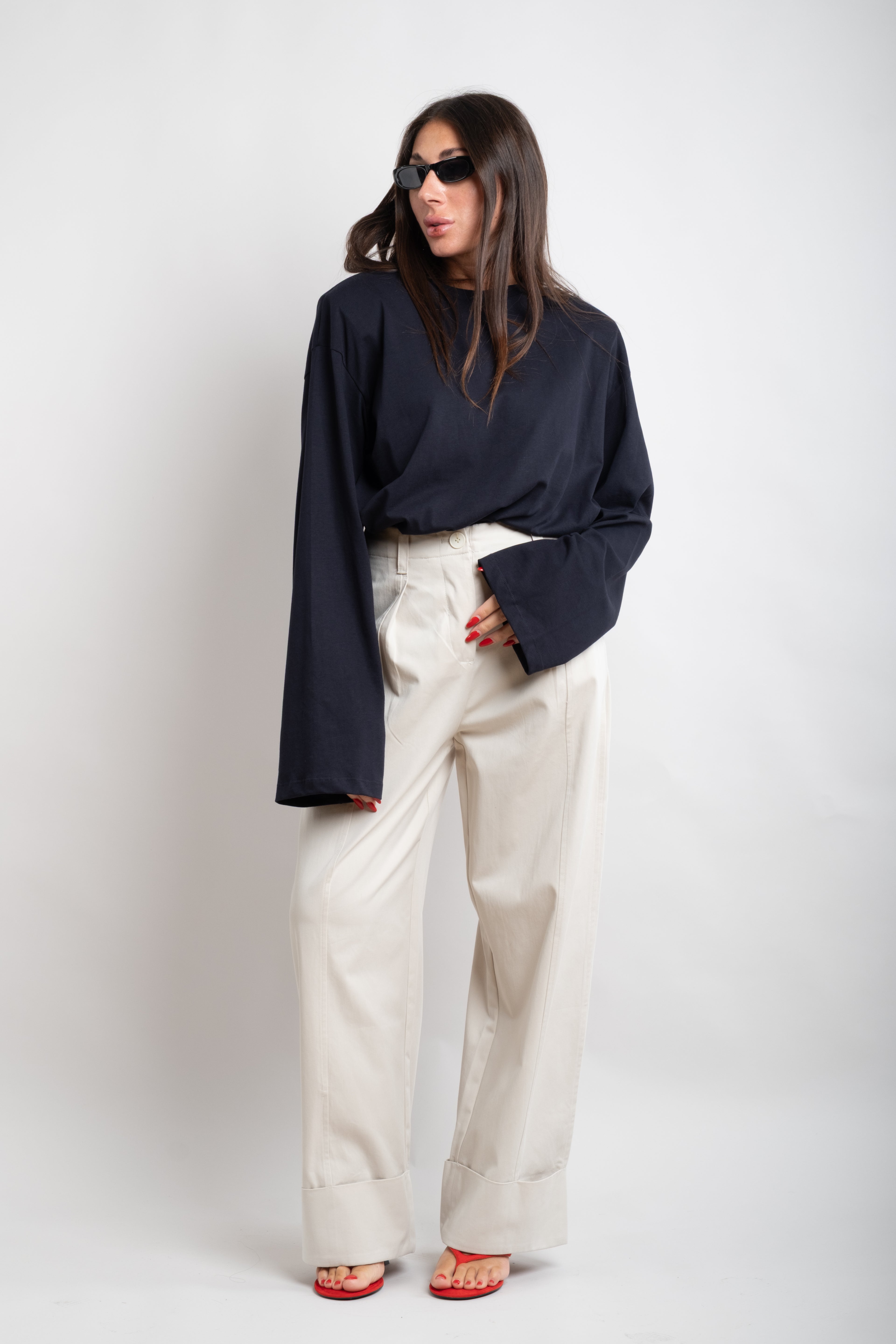 Pantalone piegone ice
