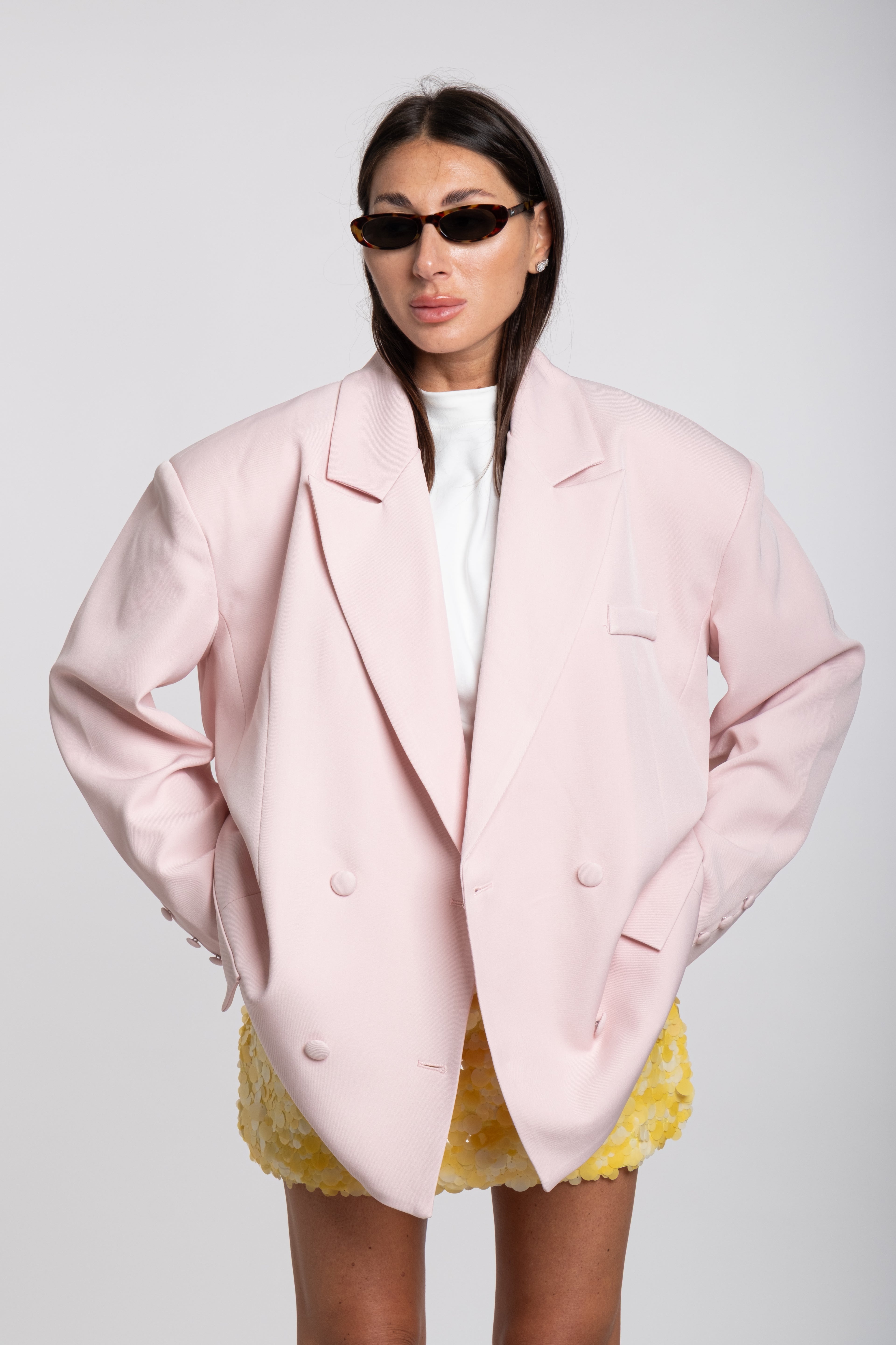 Giacca francese rosa