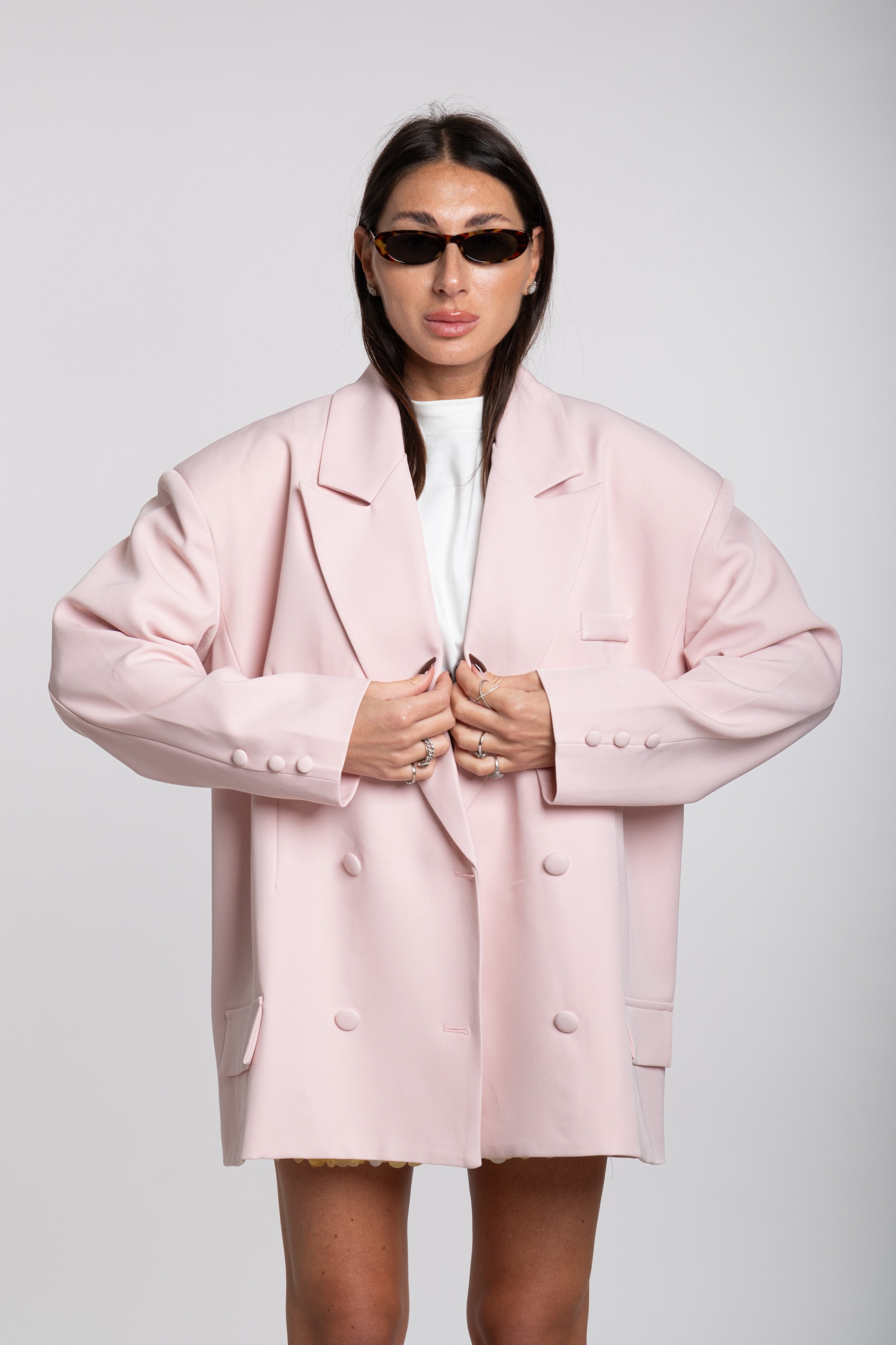 Giacca francese rosa