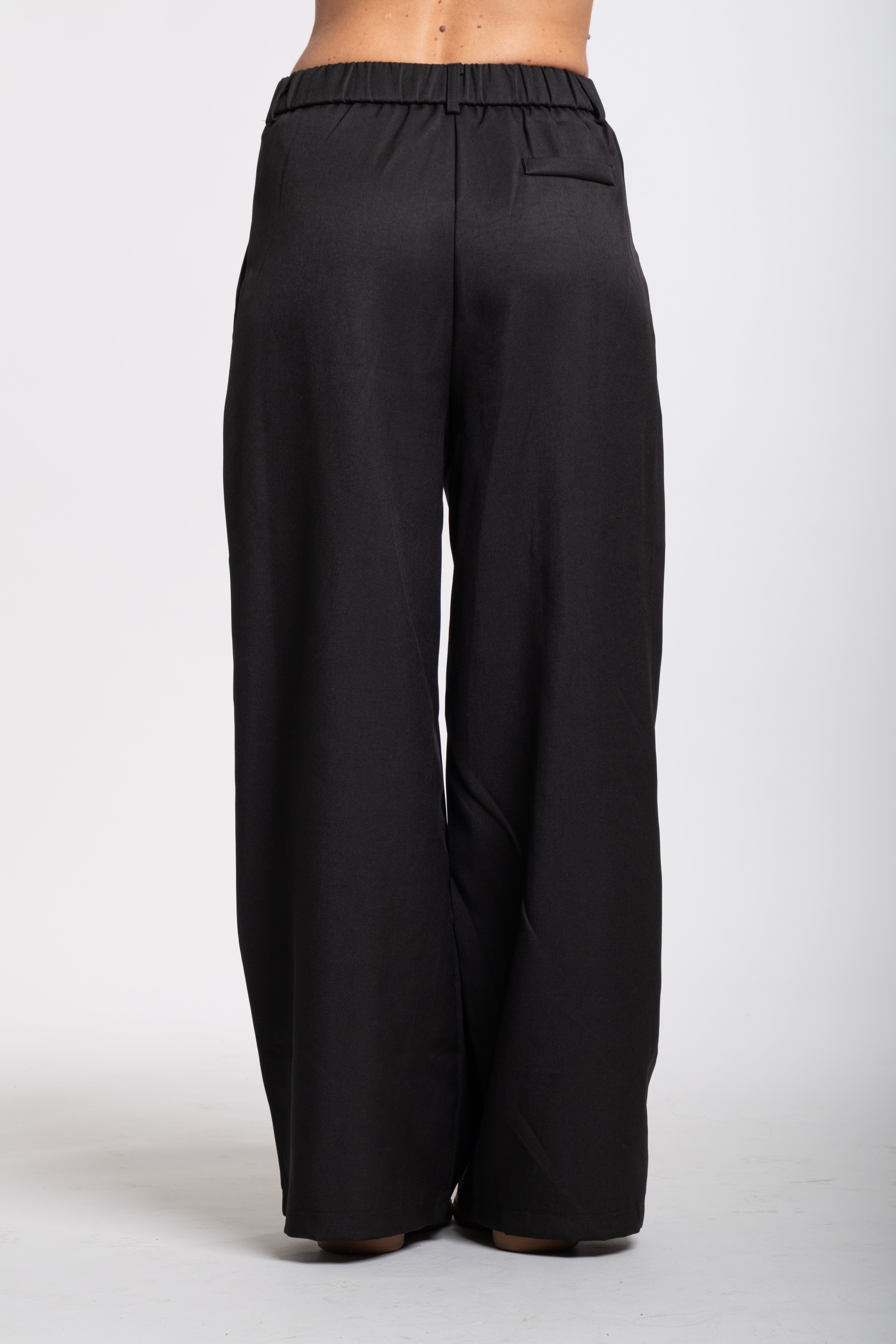 Tailleur crop nero