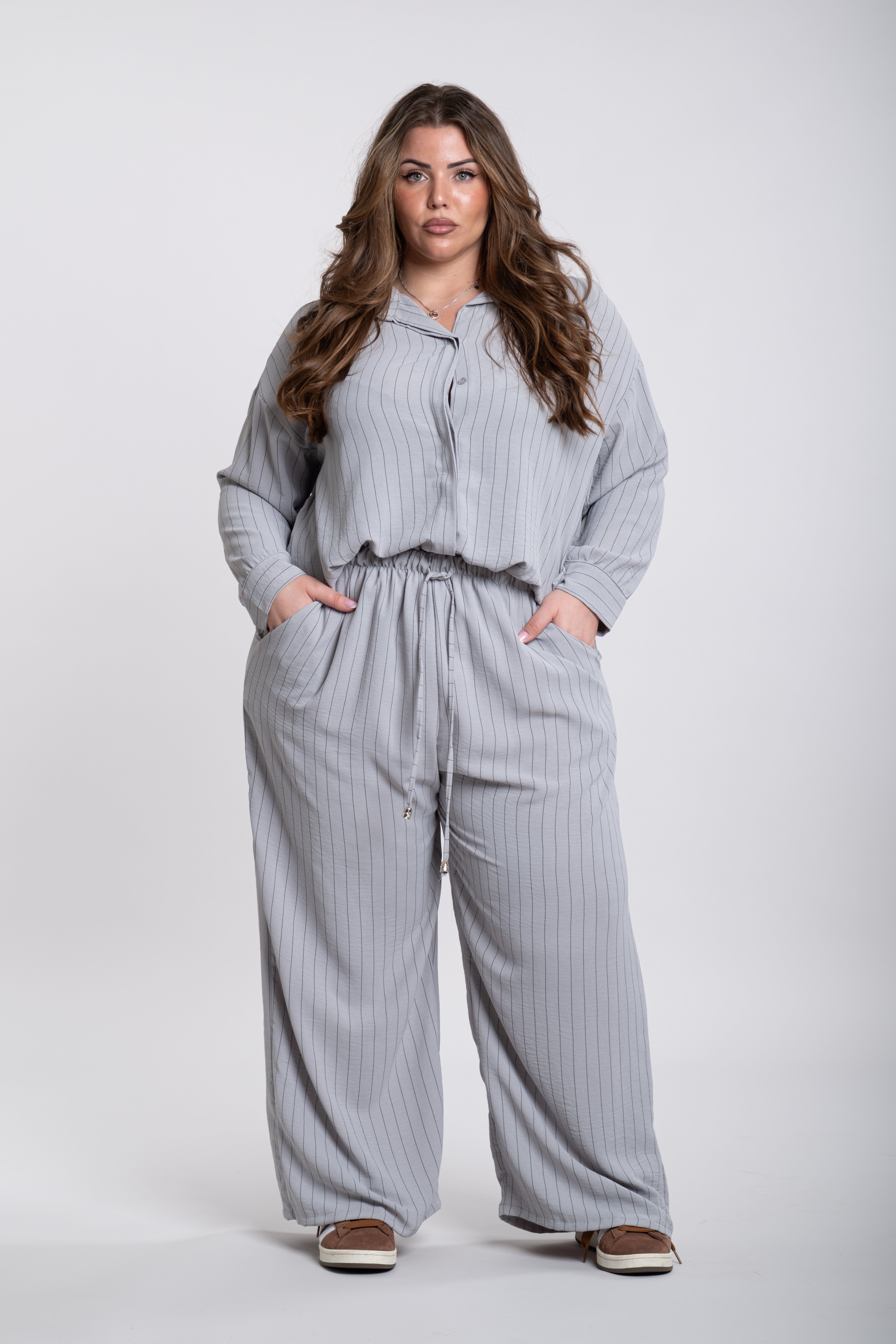 Coordinato day grigio Curvy