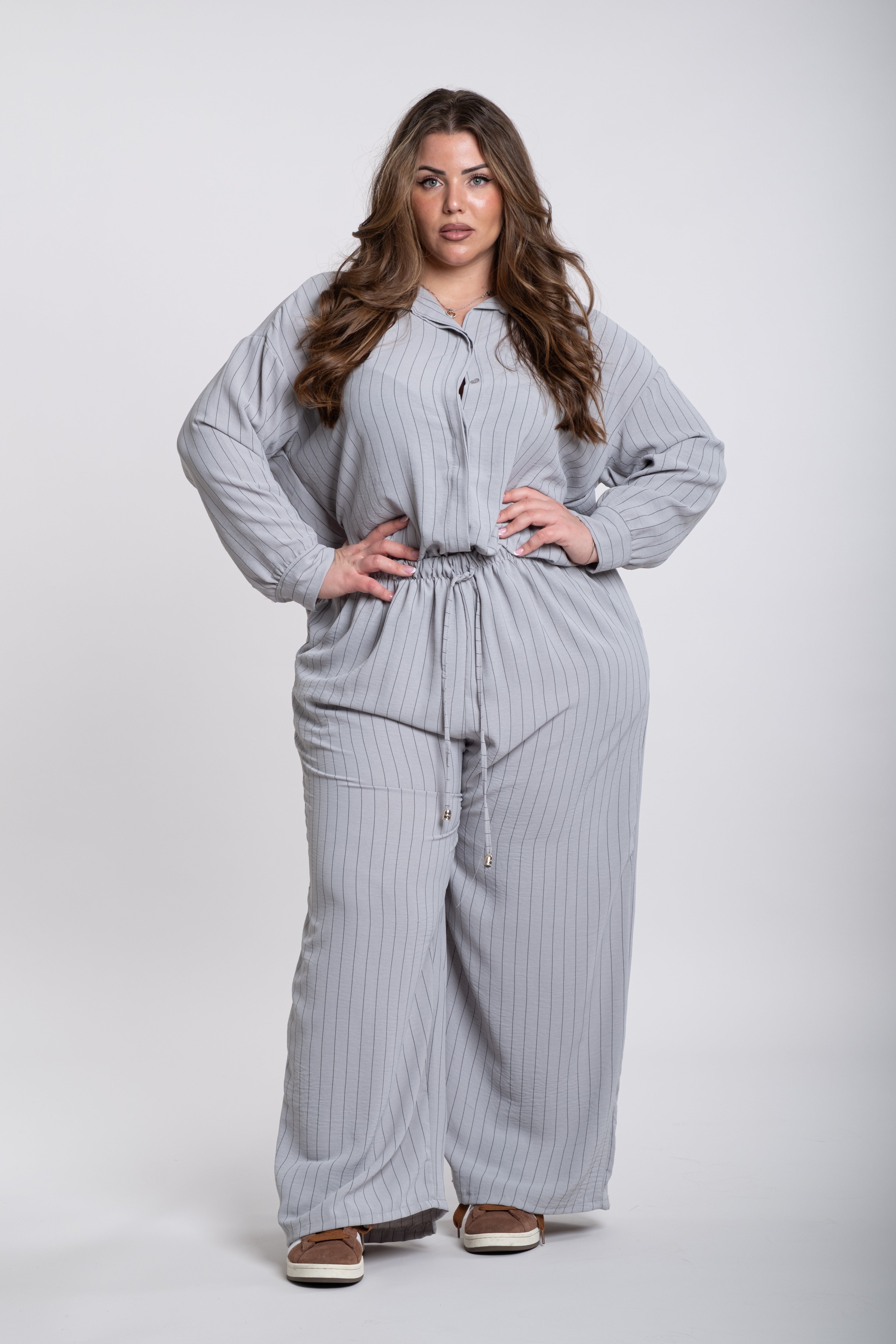 Coordinato day grigio Curvy