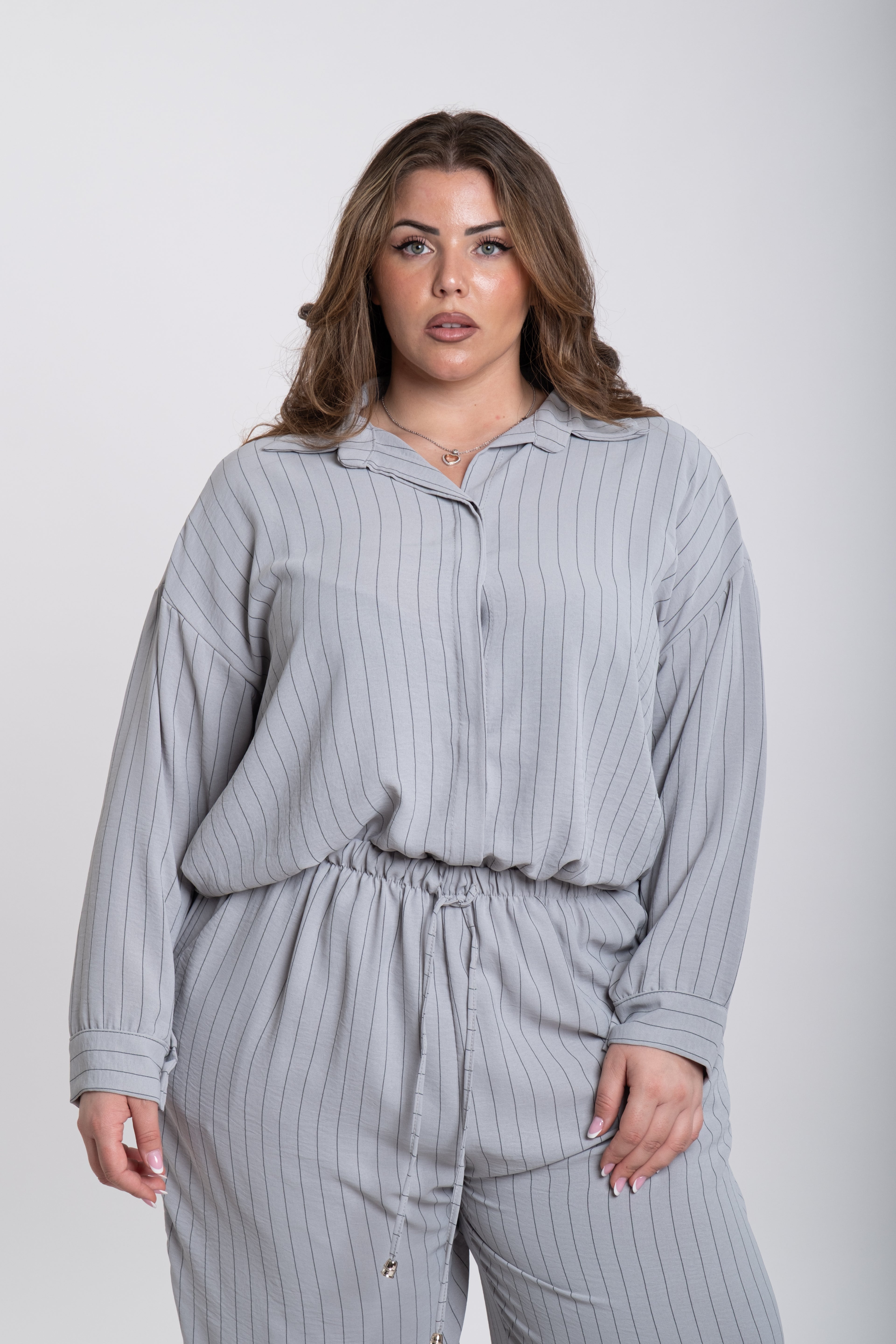 Coordinato day grigio Curvy