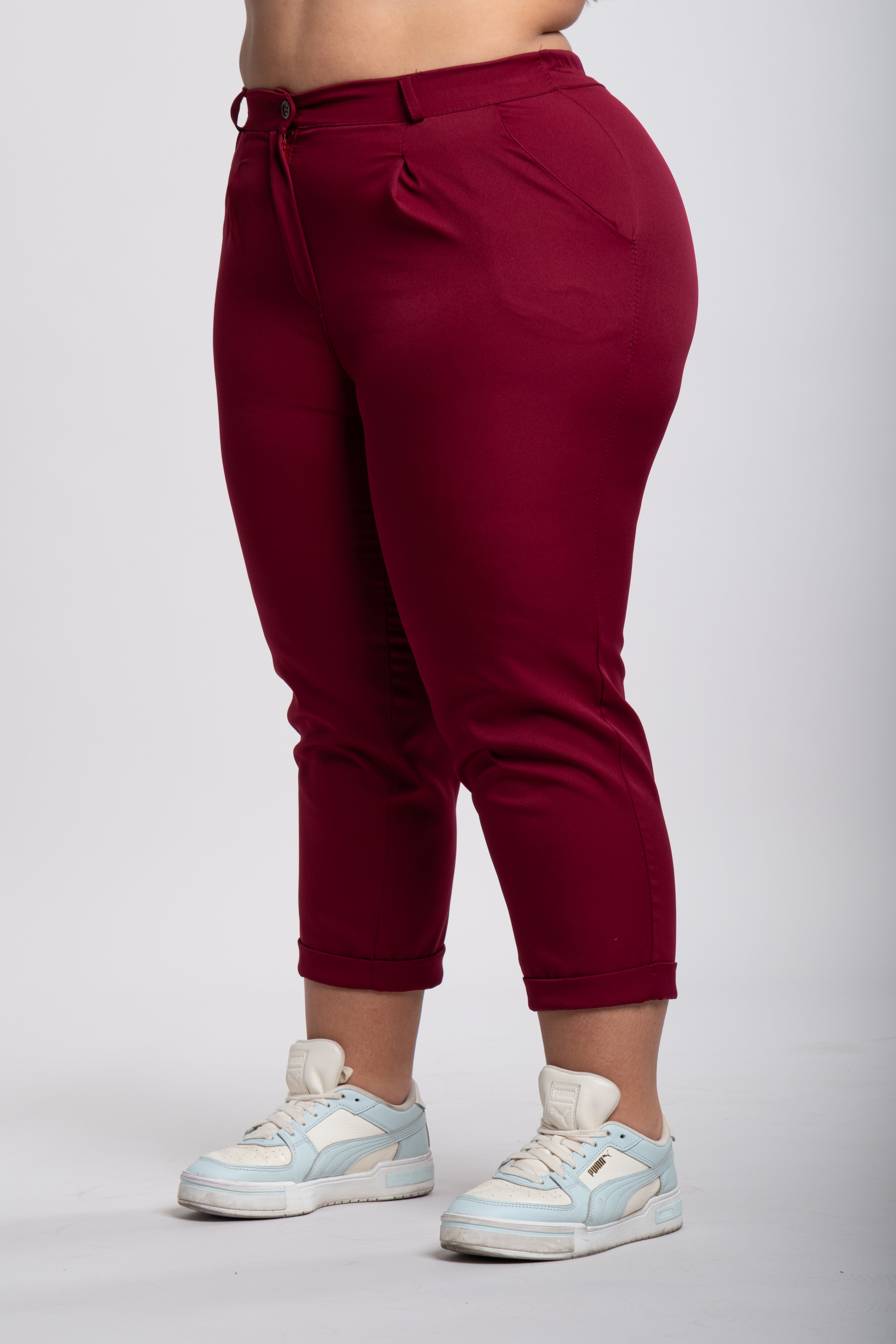 Tailleur Andrea Curvy bordeaux