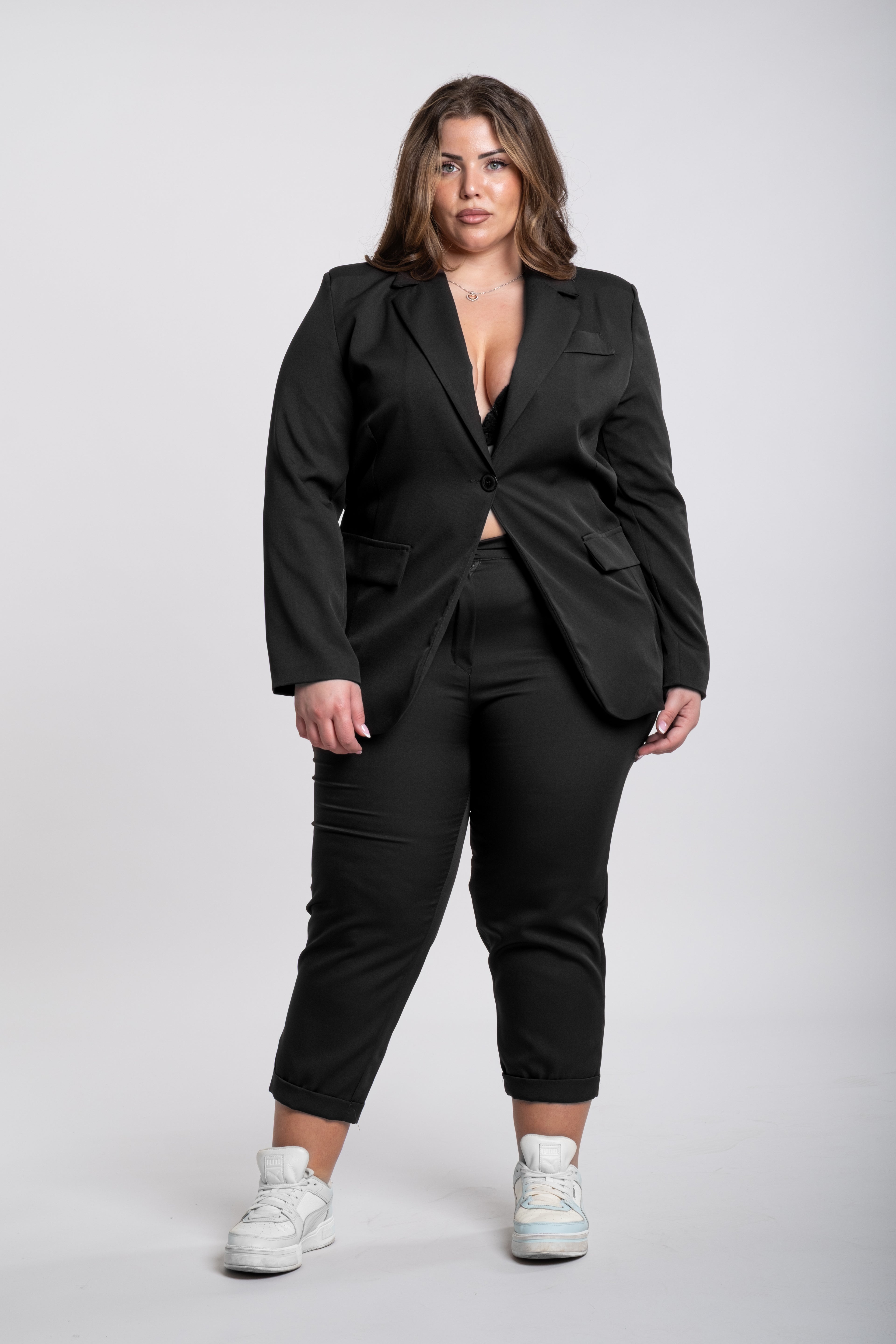 Tailleur Andrea Curvy nero
