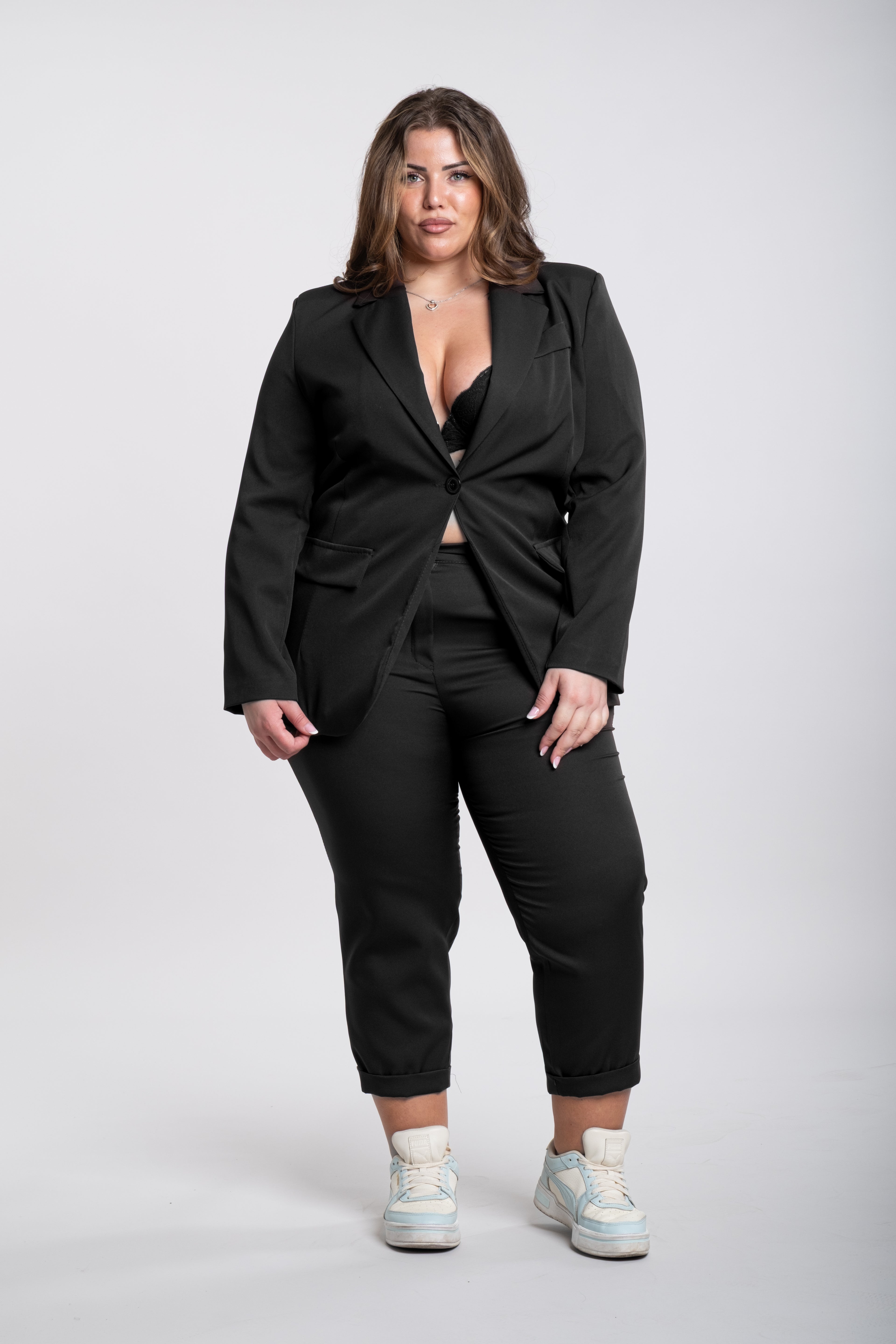 Tailleur Andrea Curvy nero