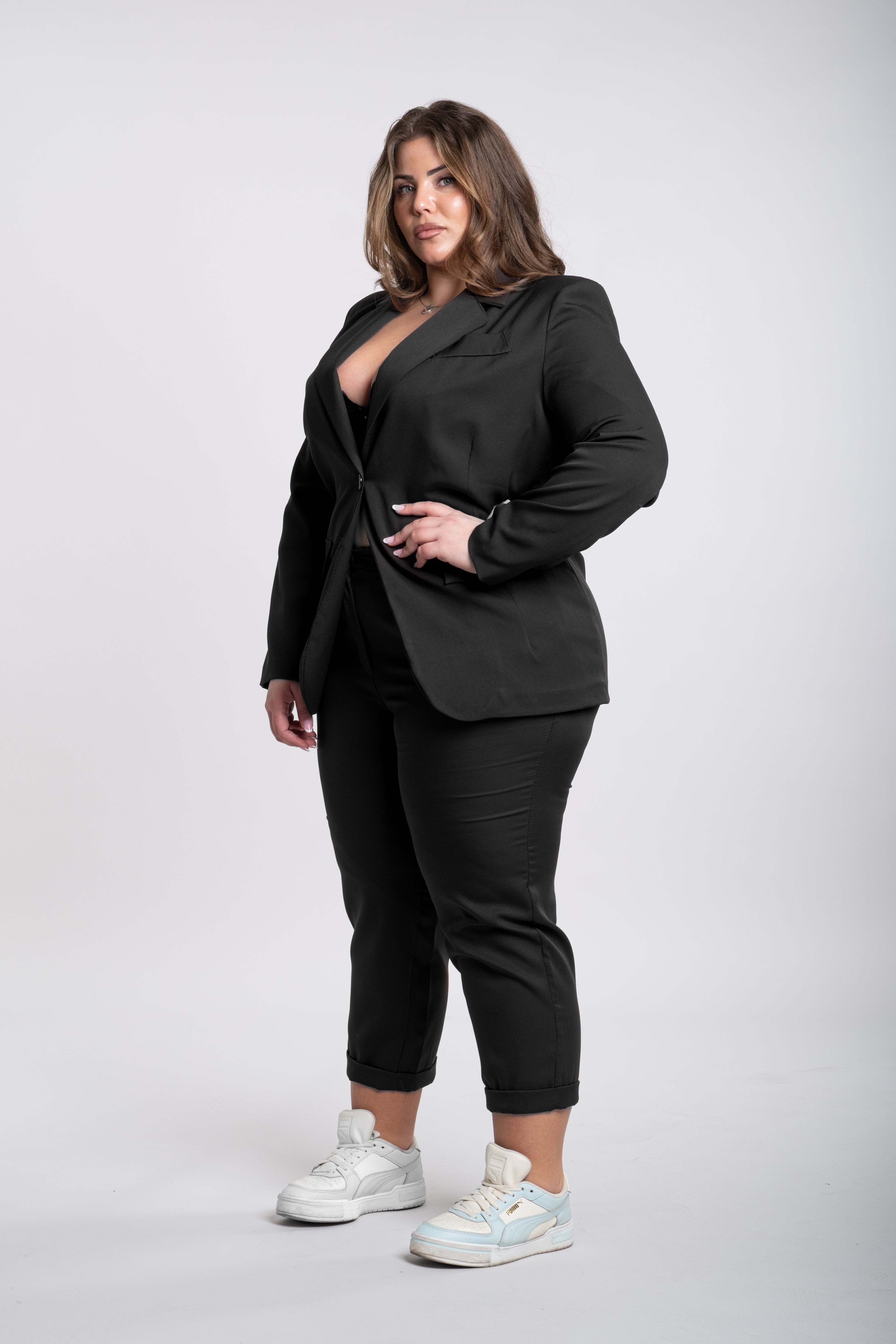 Tailleur Andrea Curvy nero