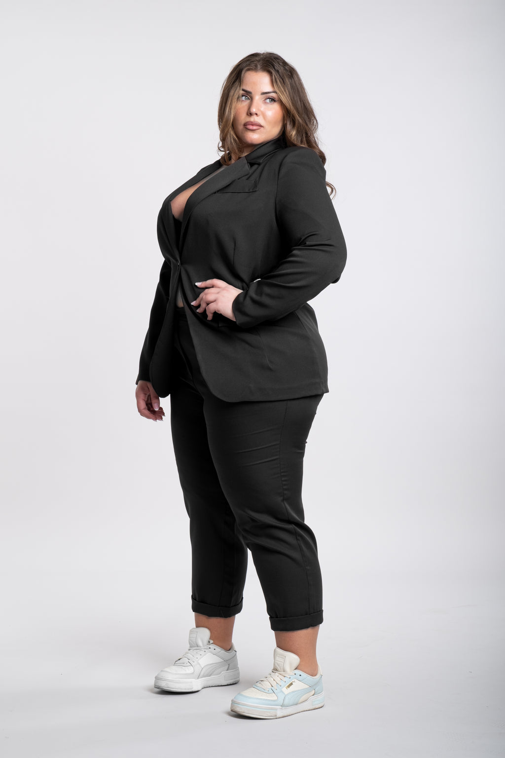 Tailleur Andrea Curvy nero