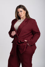 Tailleur Honey Curvy bordeaux