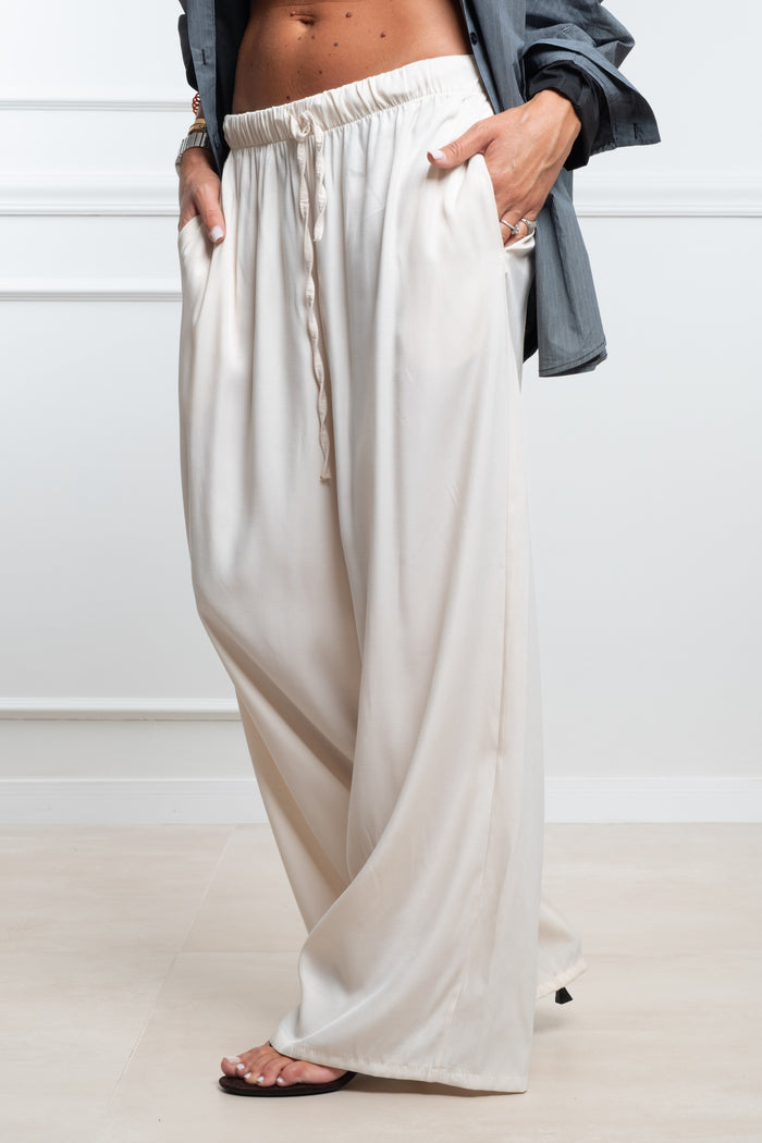 Pantalaccio satin ice