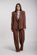 Tailleur Radici marrone