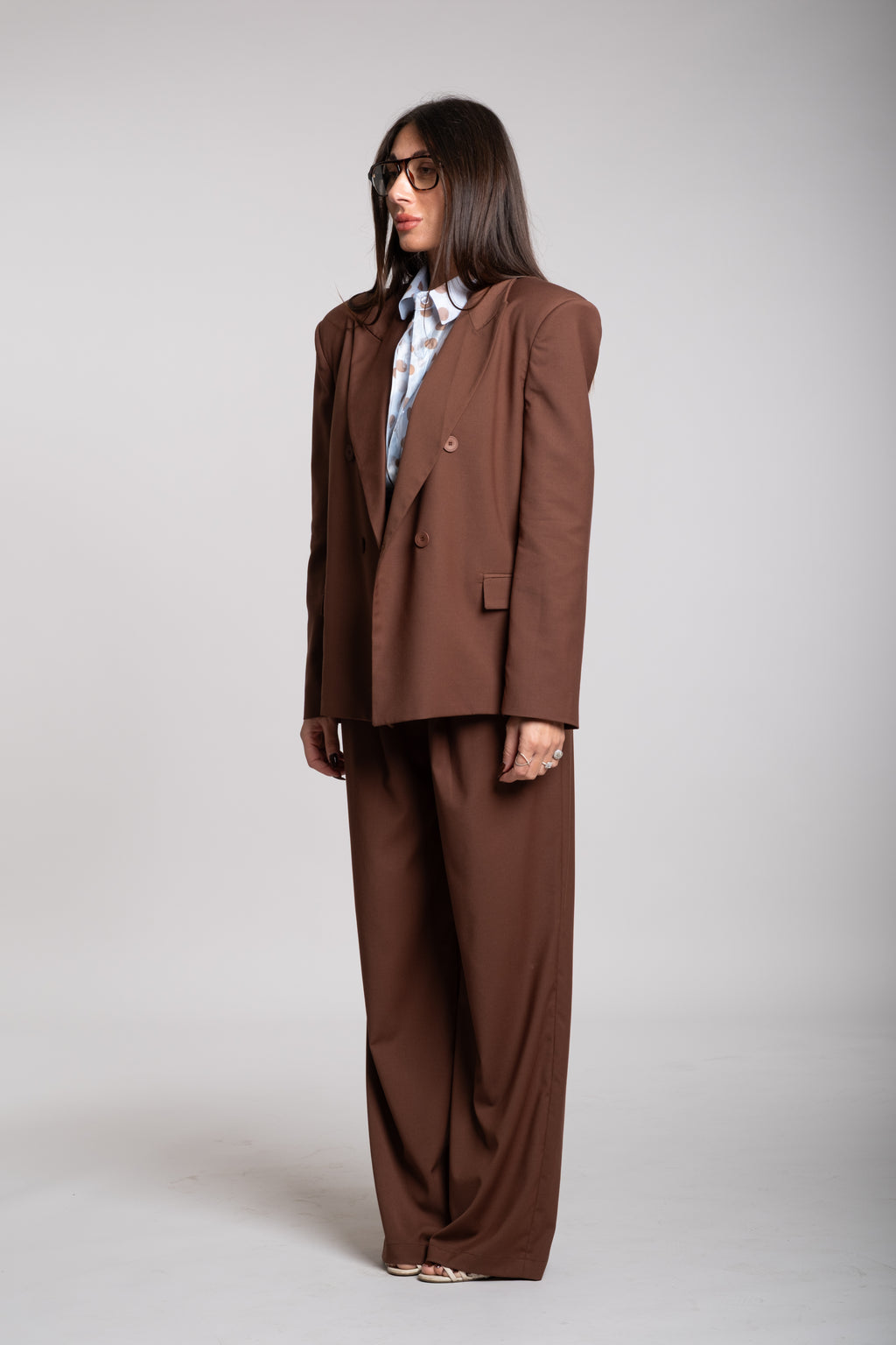 Tailleur Radici marrone