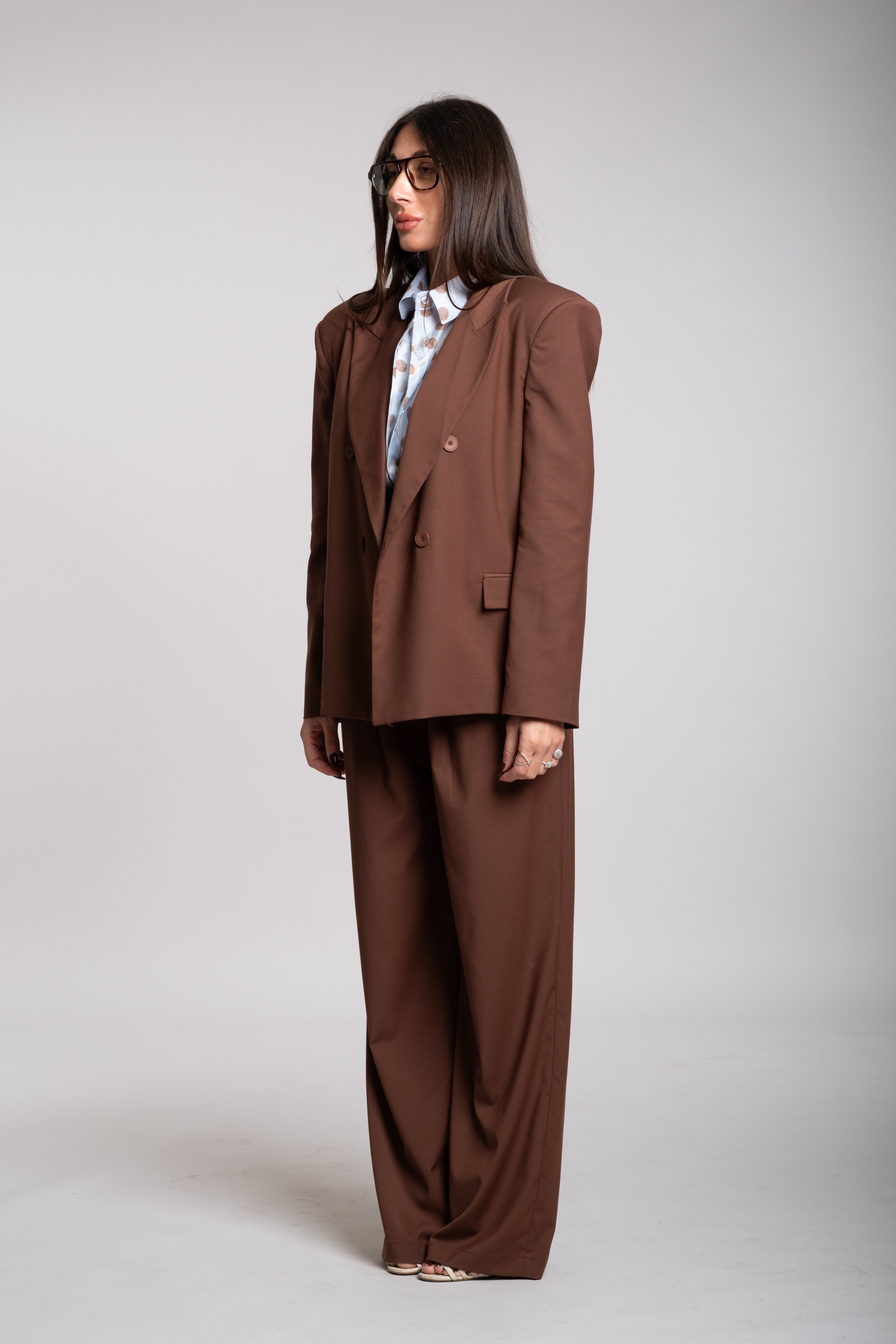 Tailleur Radici marrone