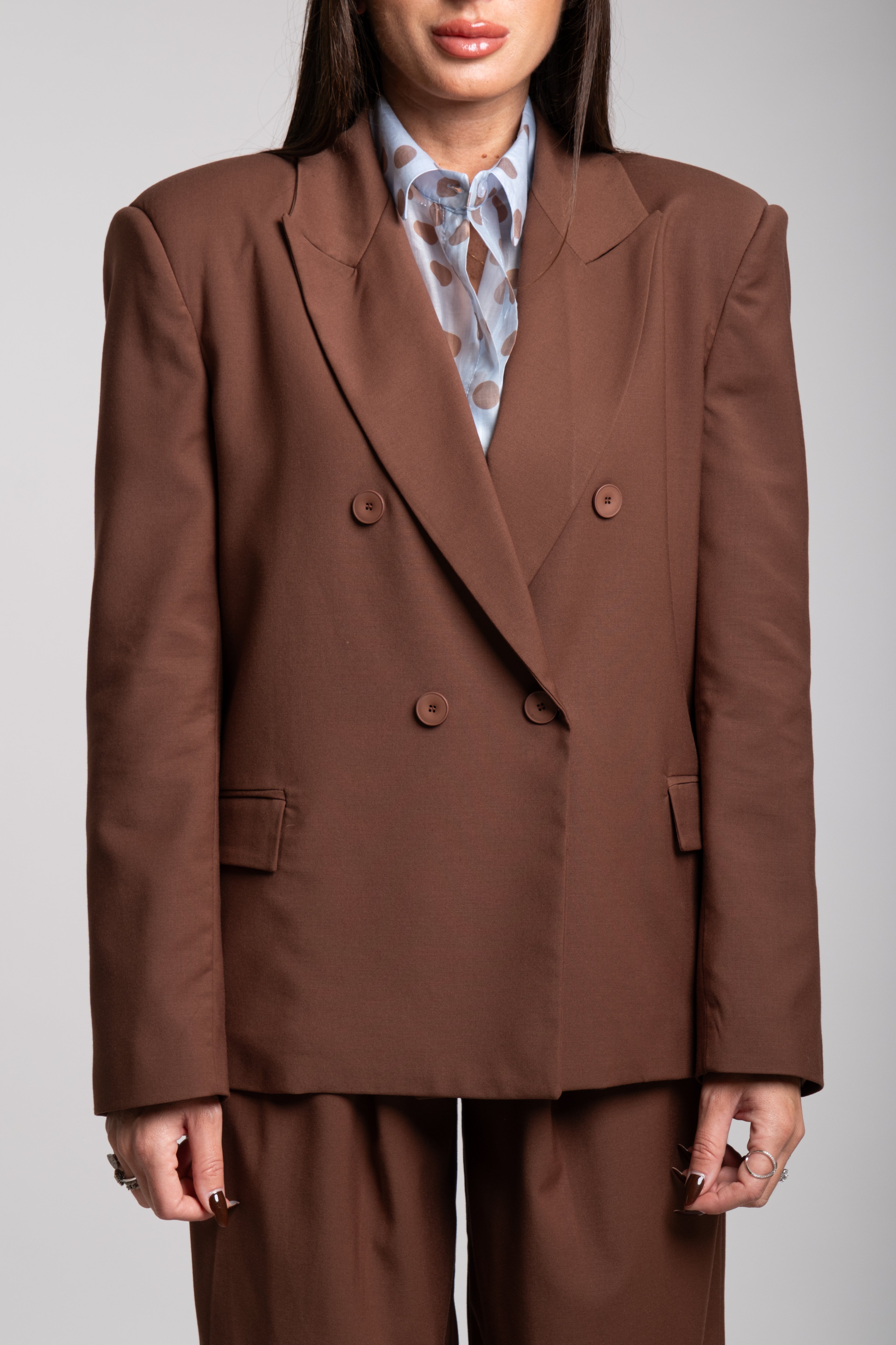 Tailleur Radici marrone