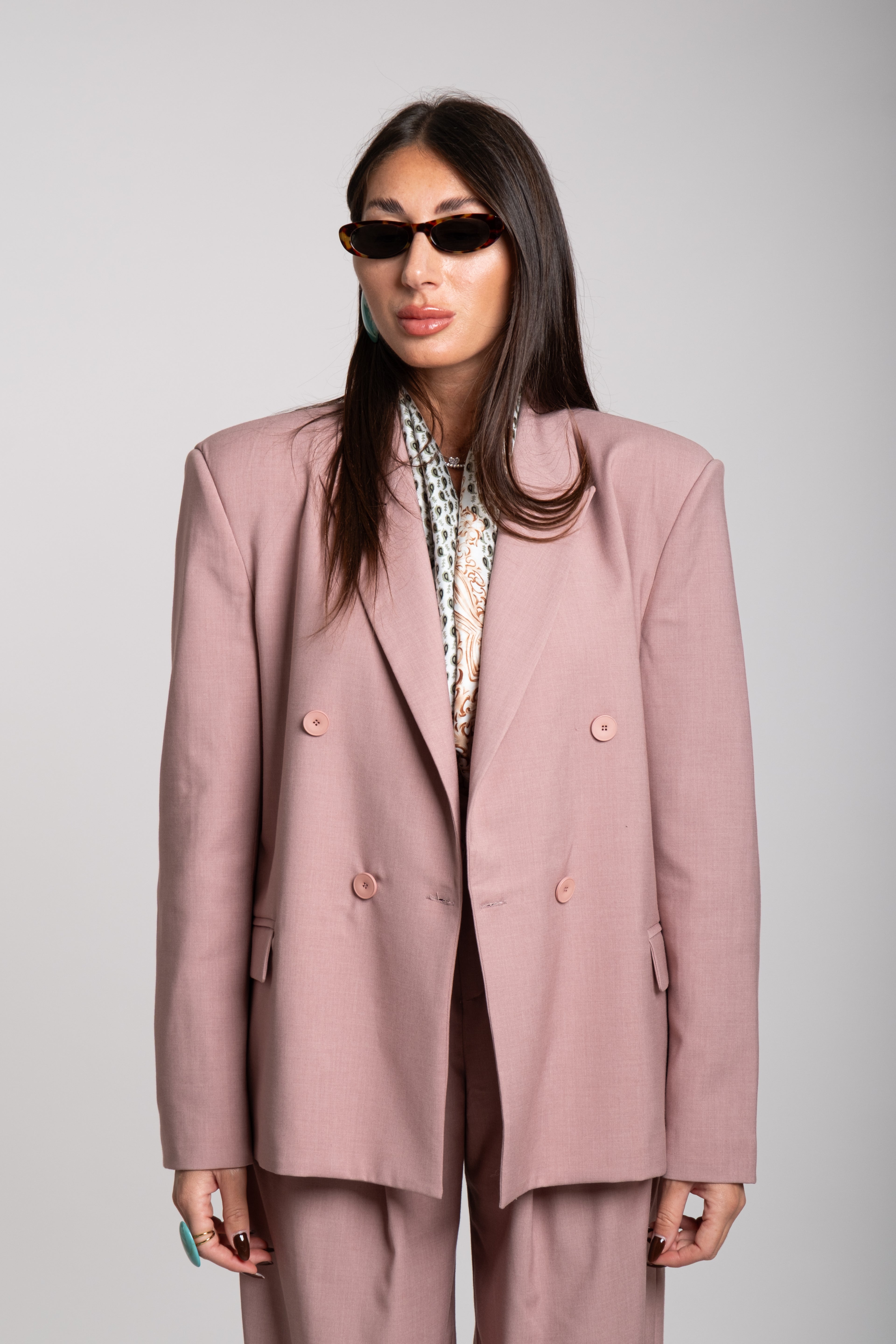 Tailleur Radici rosa