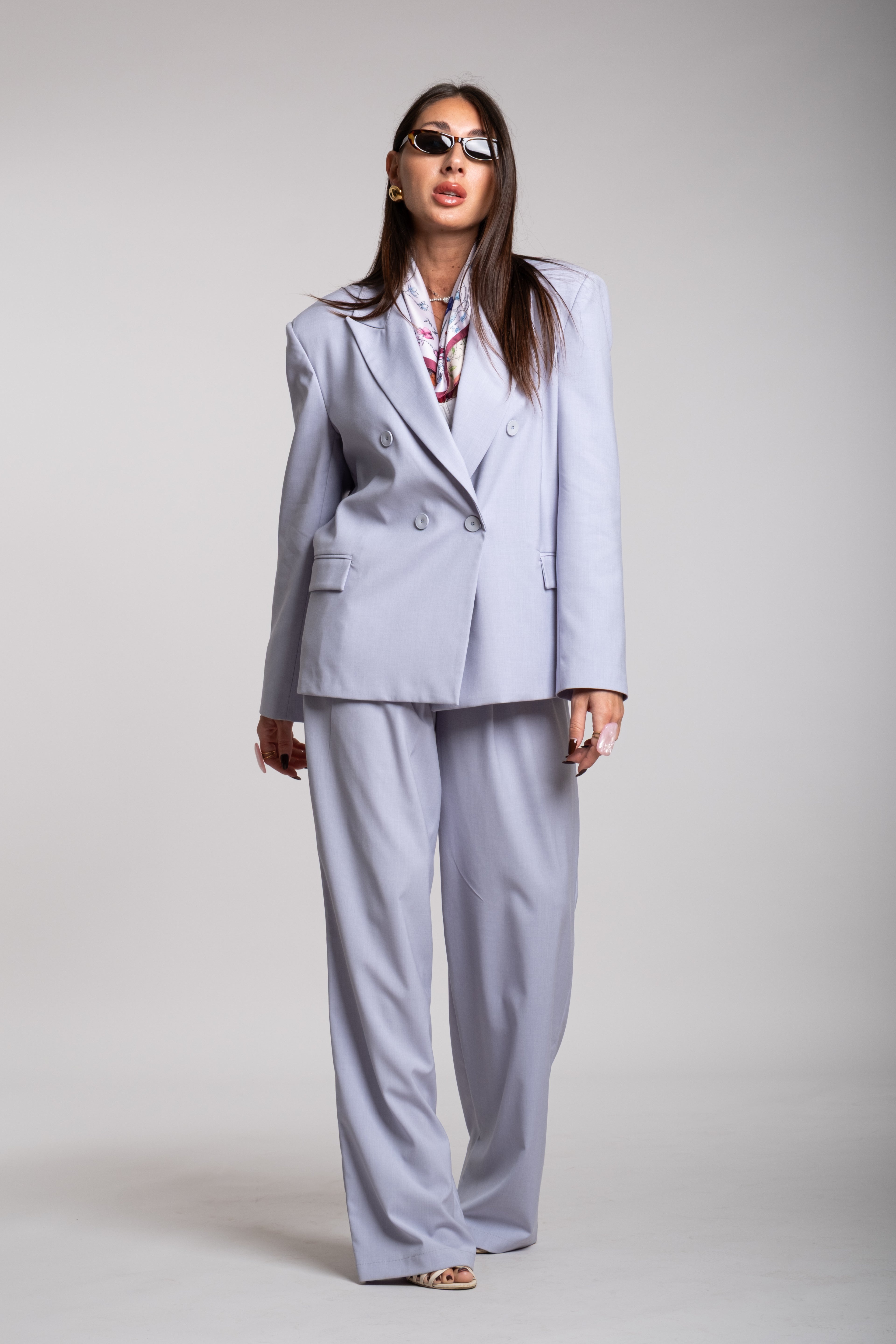 Tailleur Radici celeste