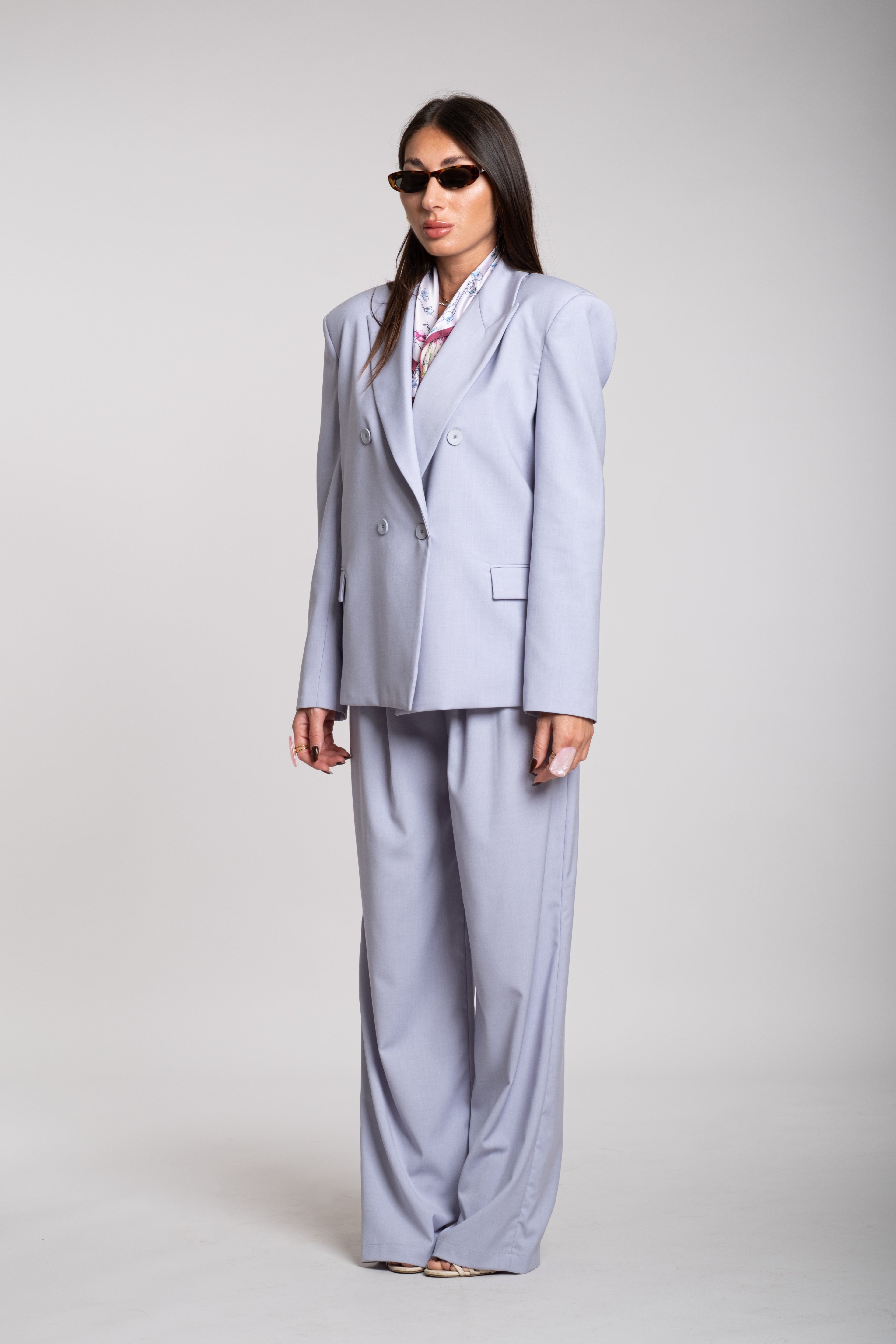 Tailleur Radici celeste