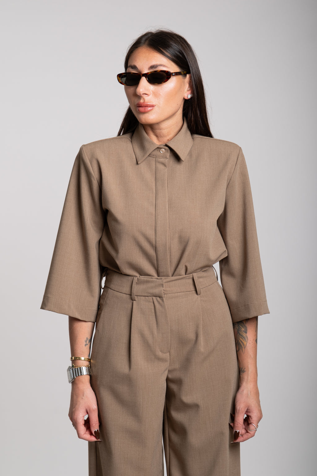Coordinato Radici beige
