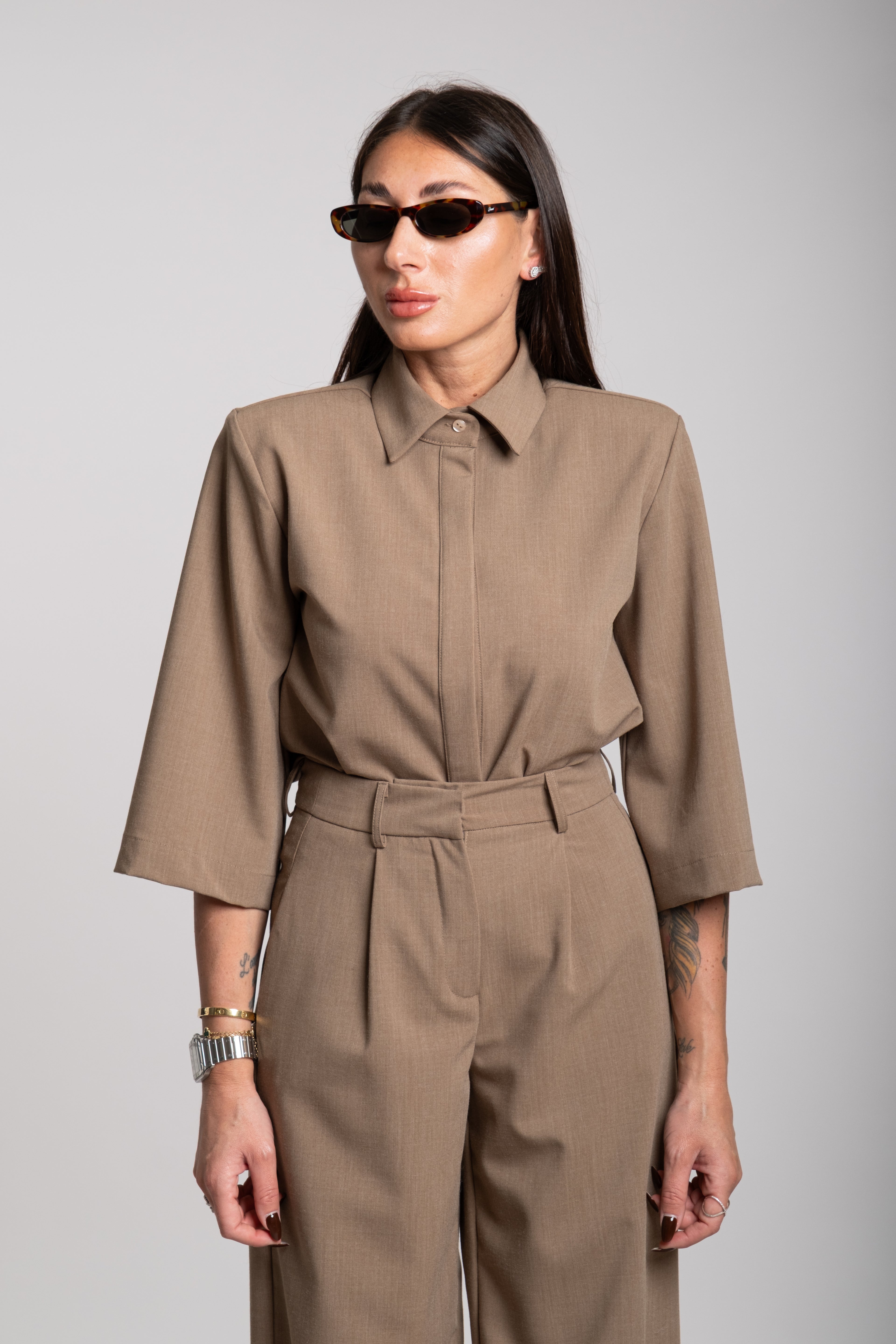 Coordinato Radici beige