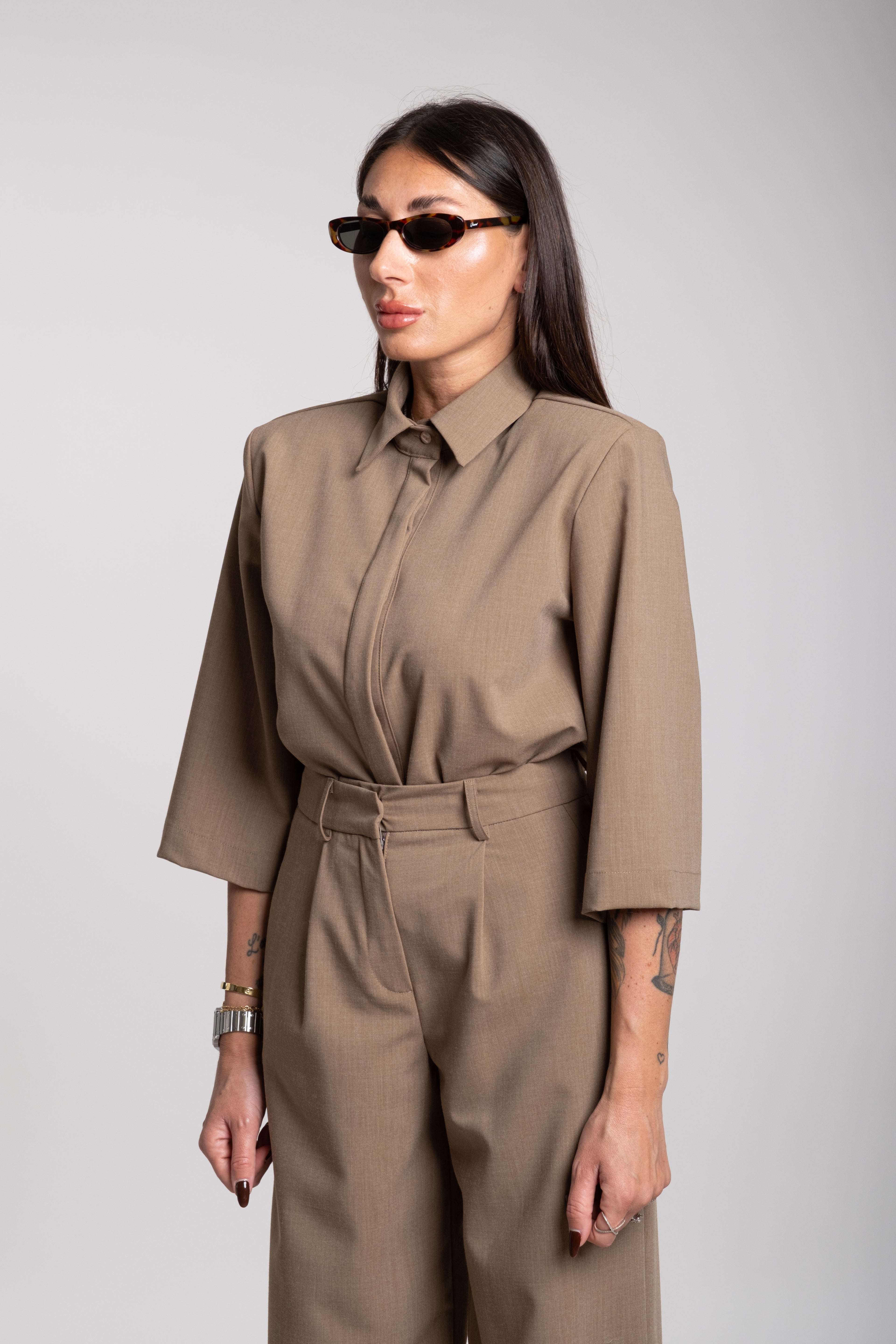 Coordinato Radici beige
