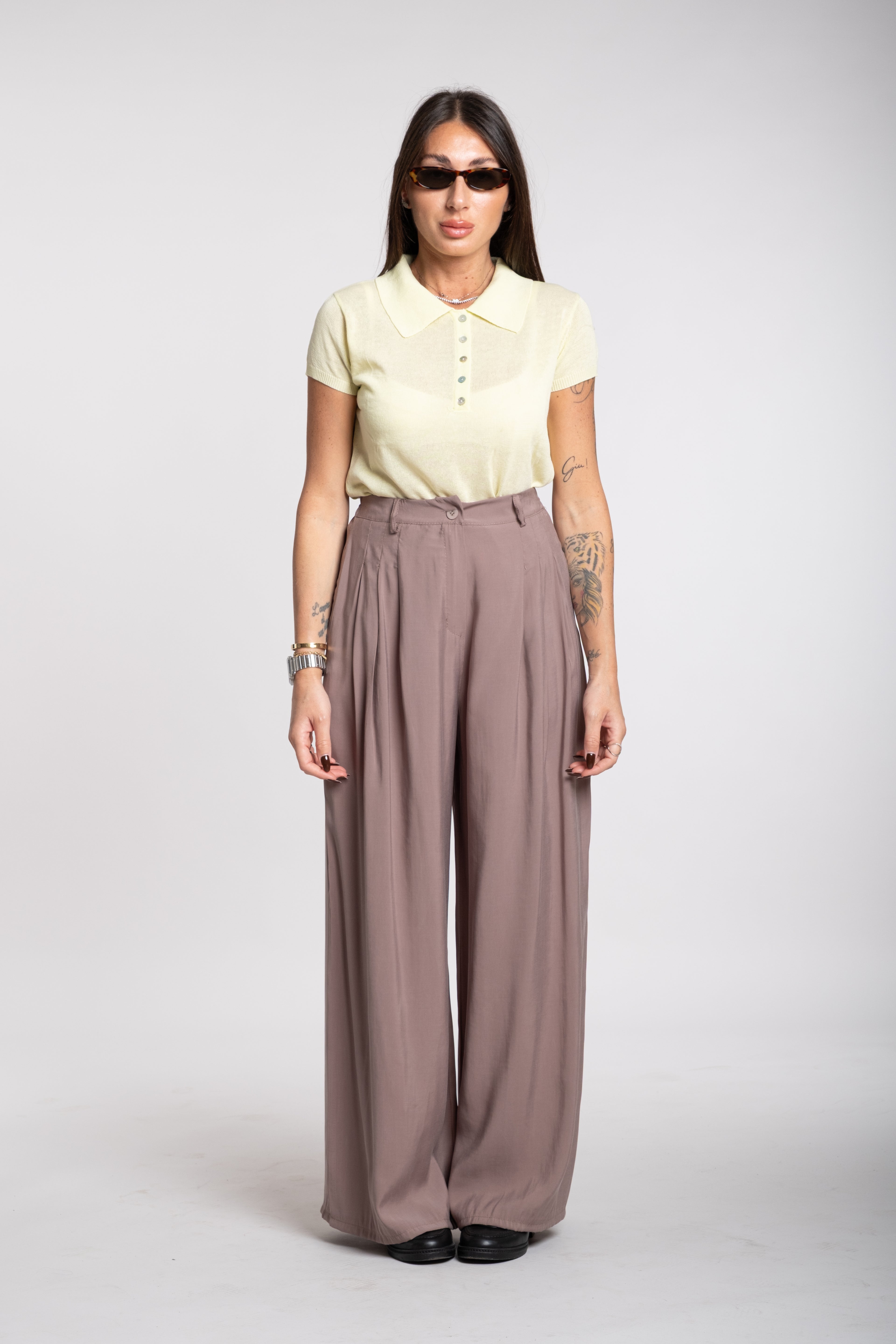 Pantalone Bruna fango