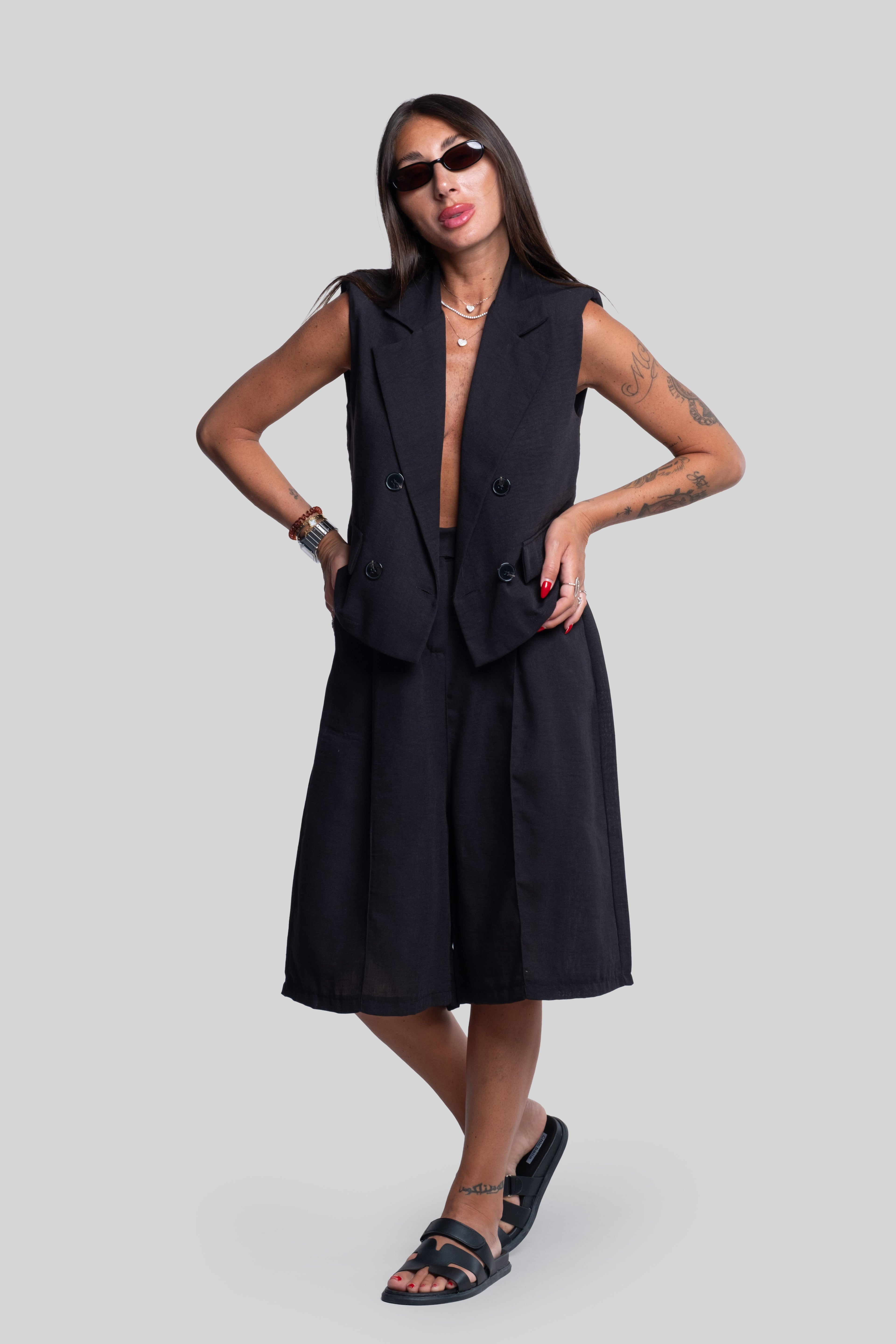 Tailleur Vittoria nero