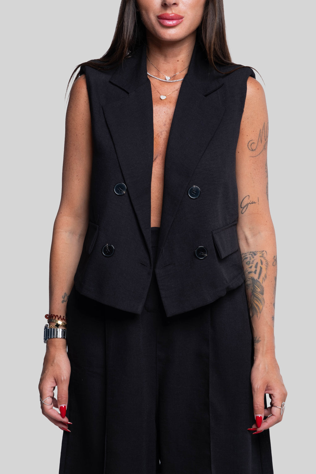 Tailleur Vittoria nero