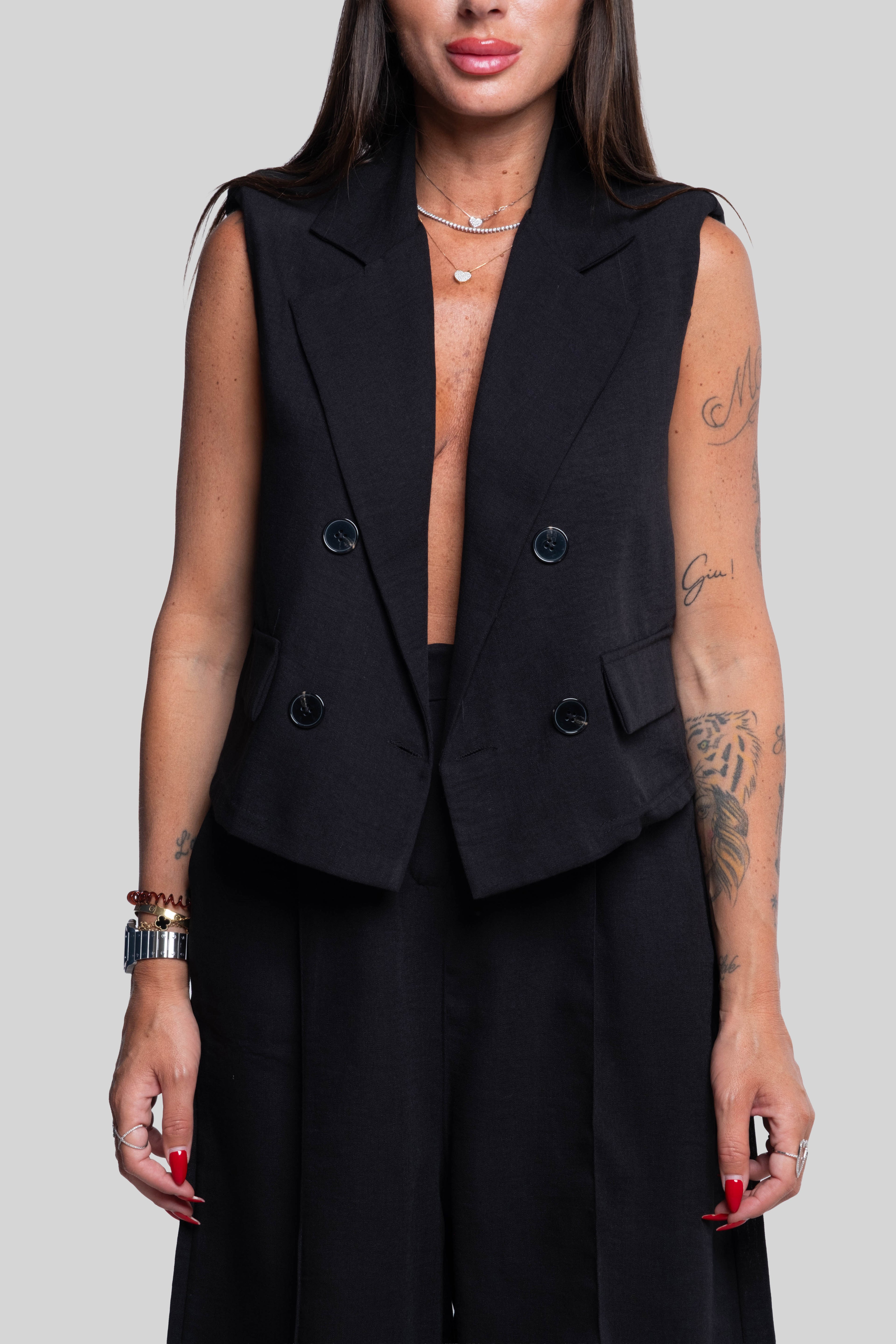 Tailleur Vittoria nero
