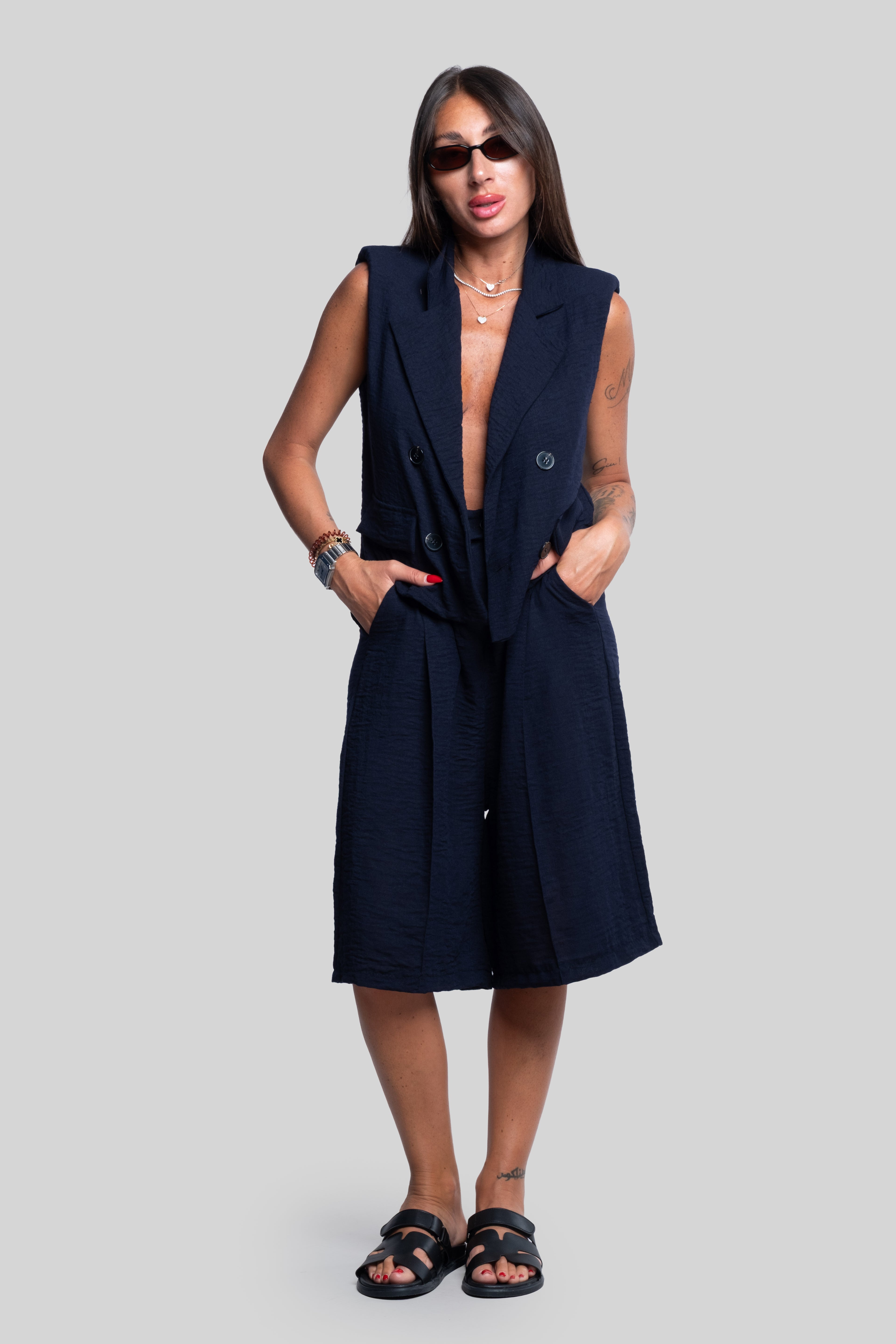 Tailleur Vittoria blu